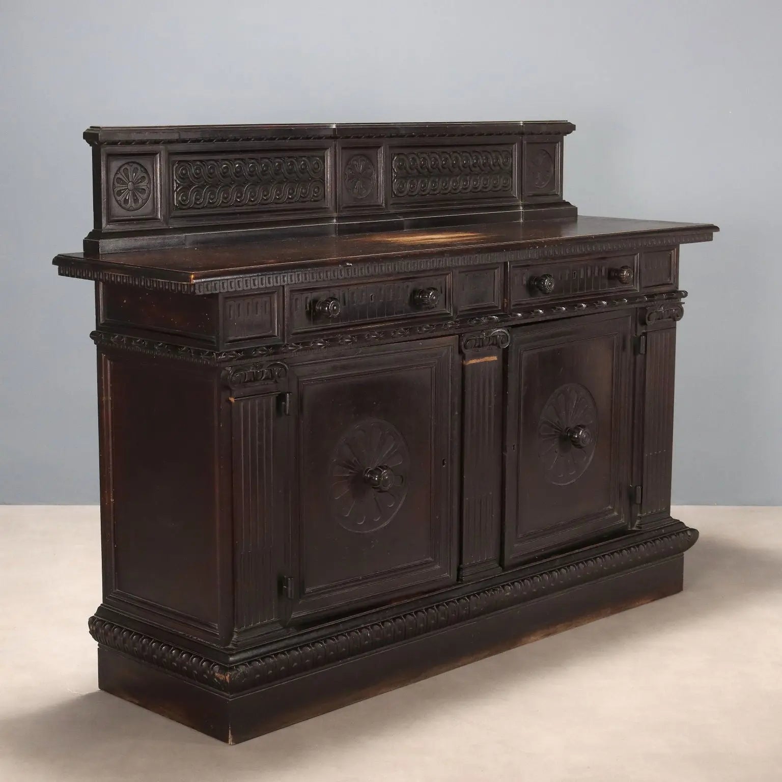Antique Cupboard Neo-Renaissance Style Beech XIX Century - Italy, Late XIX Century | Antiques | Cupboards