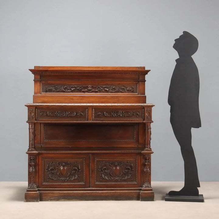 Antique Cupboard Neo-Renaissance Style Walnut XIX Century - Italy, Late XIX Century | Antiques | Cupboards
