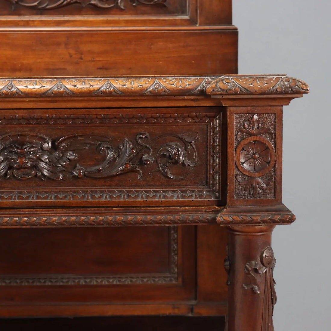 Antique Cupboard Neo-Renaissance Style Walnut XIX Century - Italy, Late XIX Century | Antiques | Cupboards
