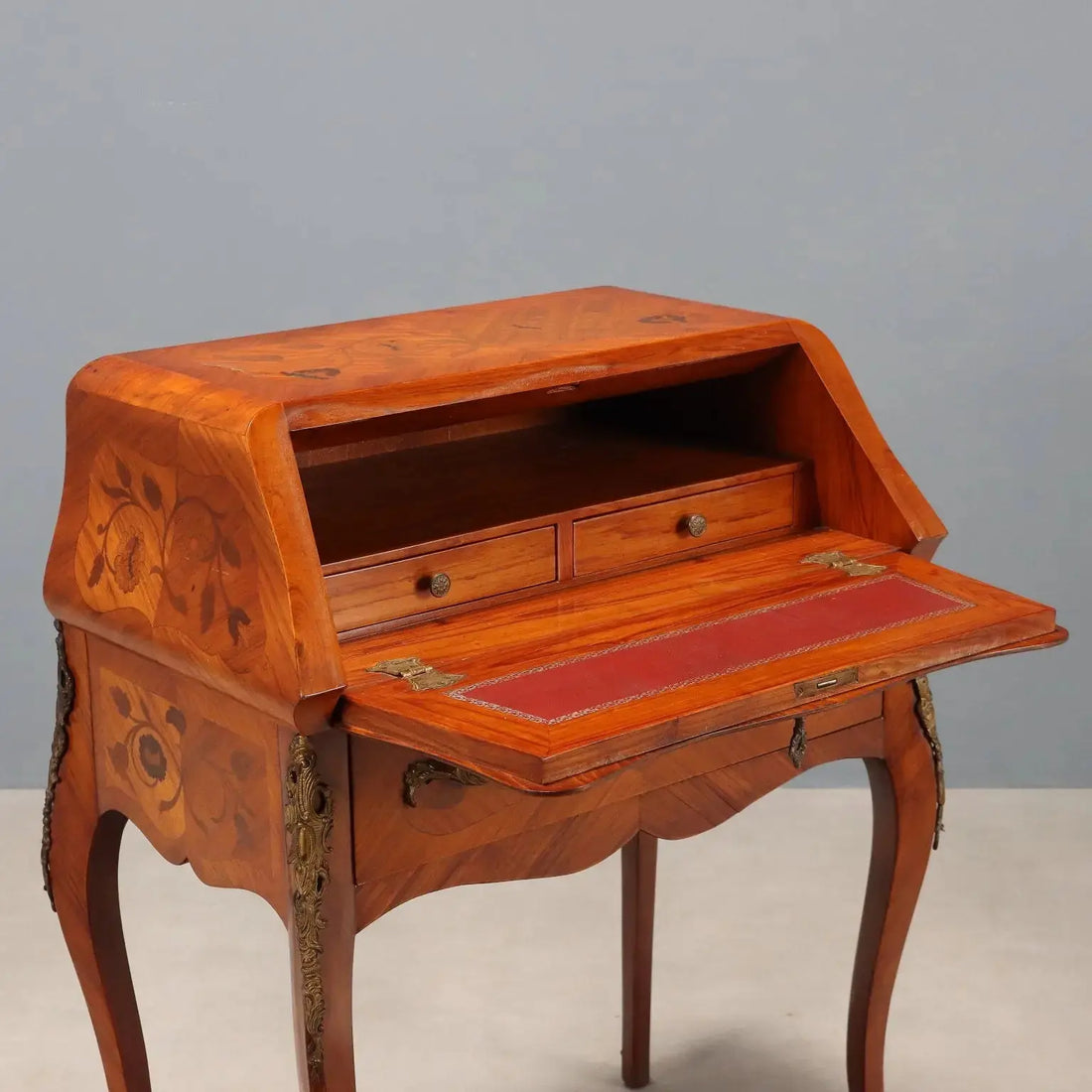 Antique Flap Cabinet Baroque Bois de Rose Italy XX Century - Italy, Early XX Century | Antiques | Desks & Writing Desks