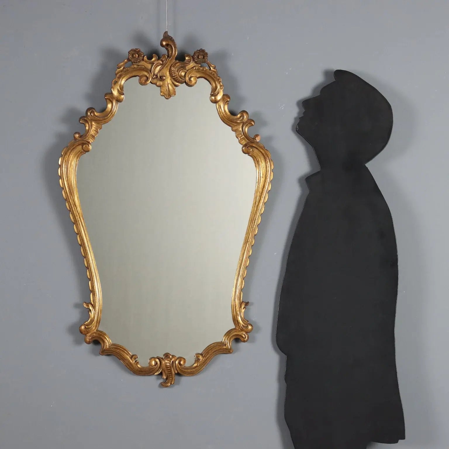 Antique Mirror Carved Gilded Wood Italy Early XX Century - Italy, Early XX Century | Antiques | Mirrors & Frames