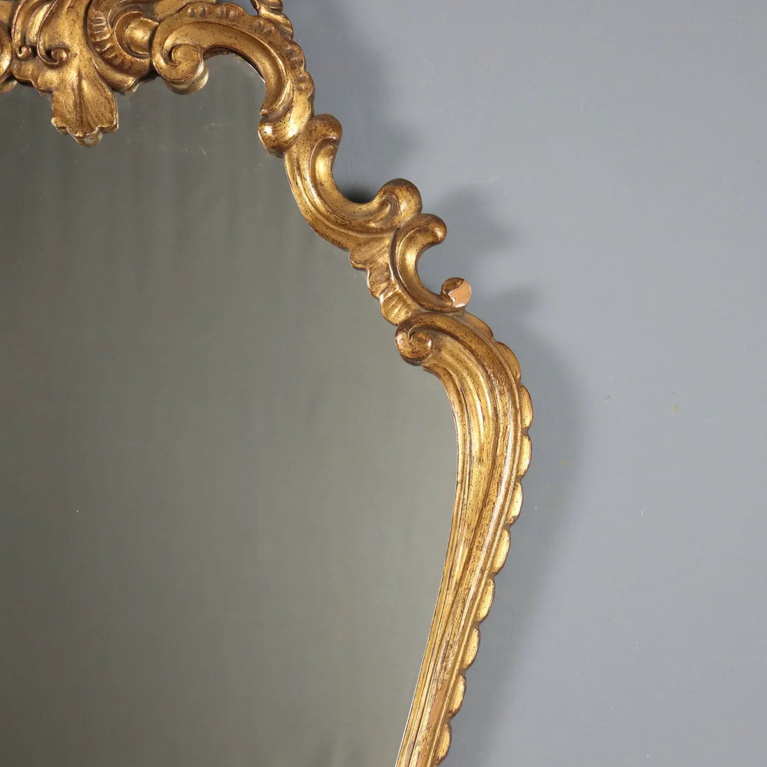 Antique Mirror Carved Gilded Wood Italy Early XX Century - Italy, Early XX Century | Antiques | Mirrors & Frames