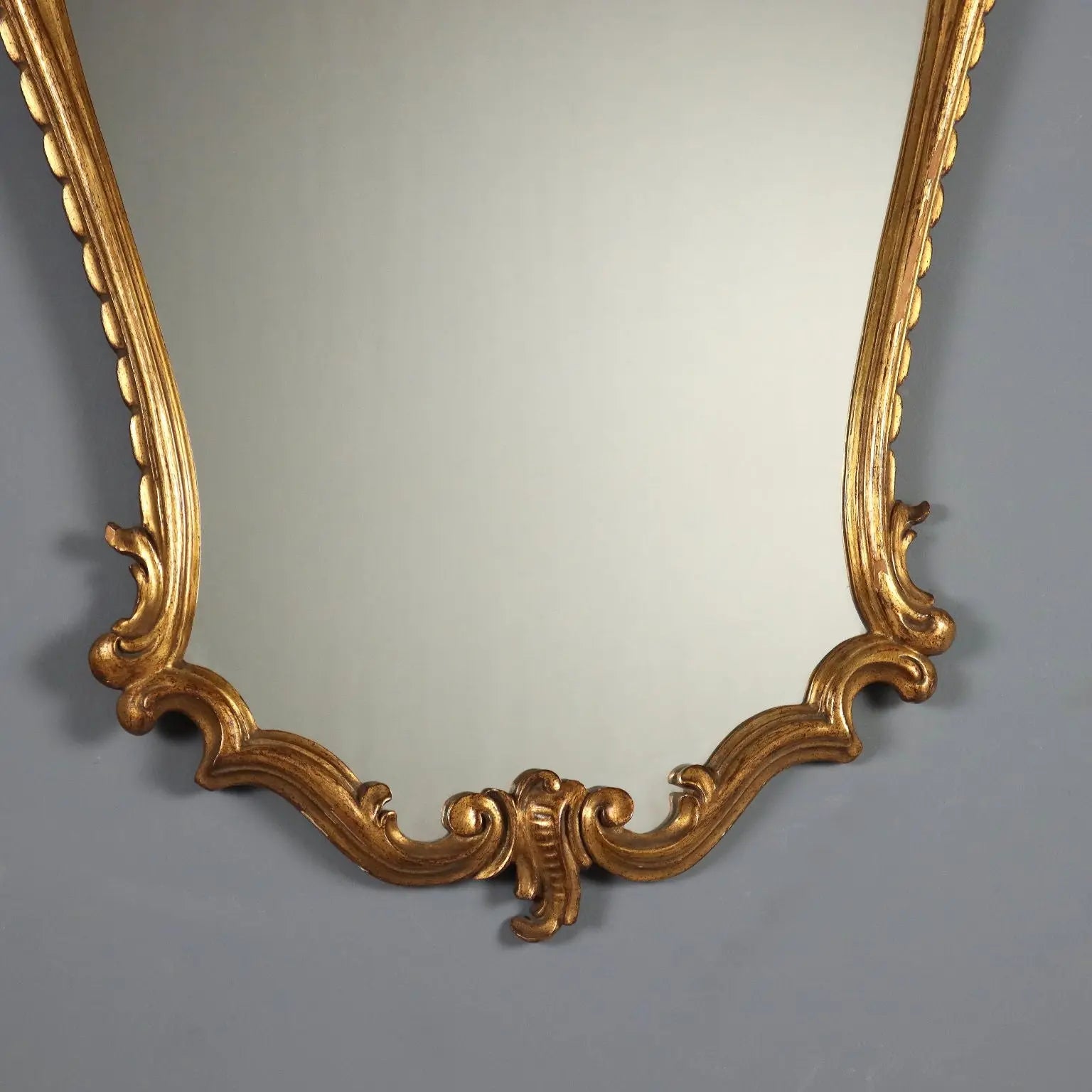 Antique Mirror Carved Gilded Wood Italy Early XX Century - Italy, Early XX Century | Antiques | Mirrors & Frames