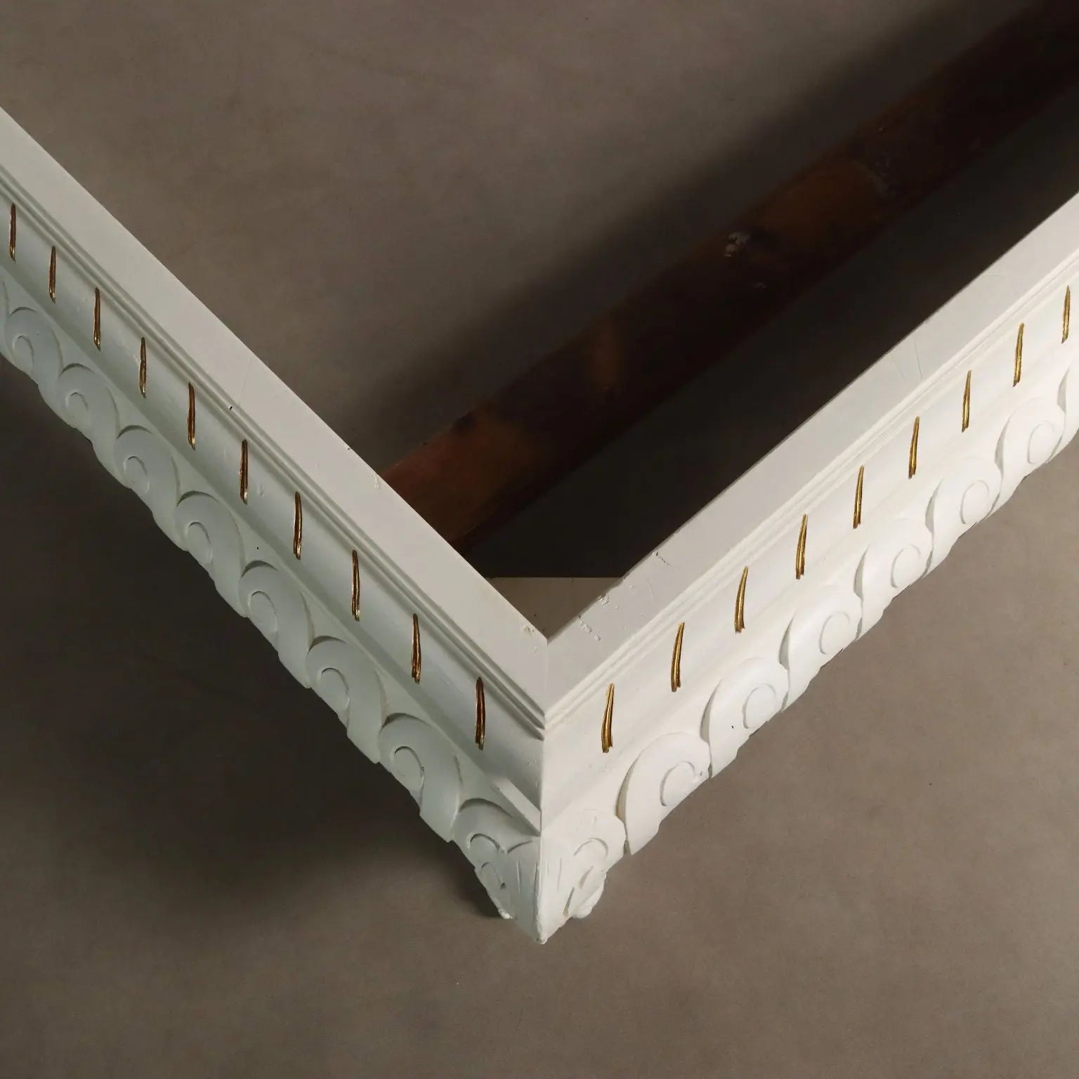 Poplar Bed in Neo-Renaissance Style - Mid 20th Century