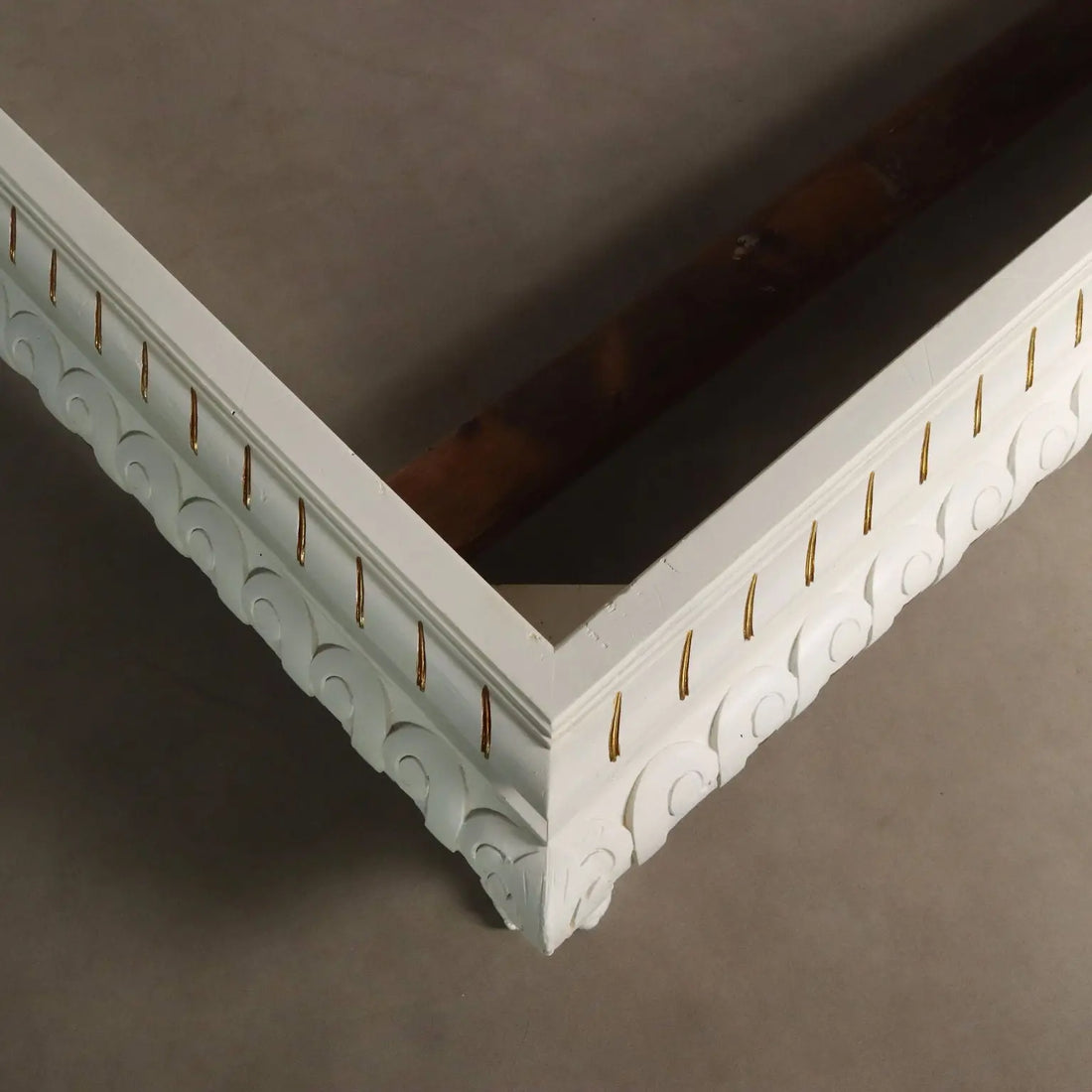 Poplar Bed in Neo-Renaissance Style - Mid 20th Century