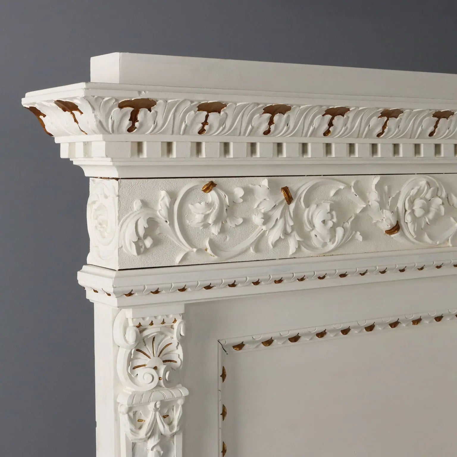 Poplar Bed in Neo-Renaissance Style - Mid 20th Century