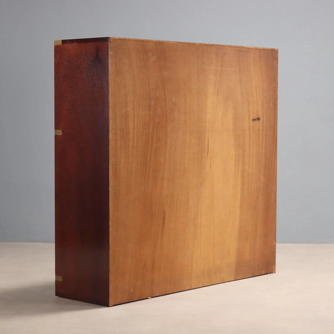 Antique Cupboard Navy Style Mahogany Veneer 2 Drawers XX Century - Italy, XX Century | Antiques | Cupboards