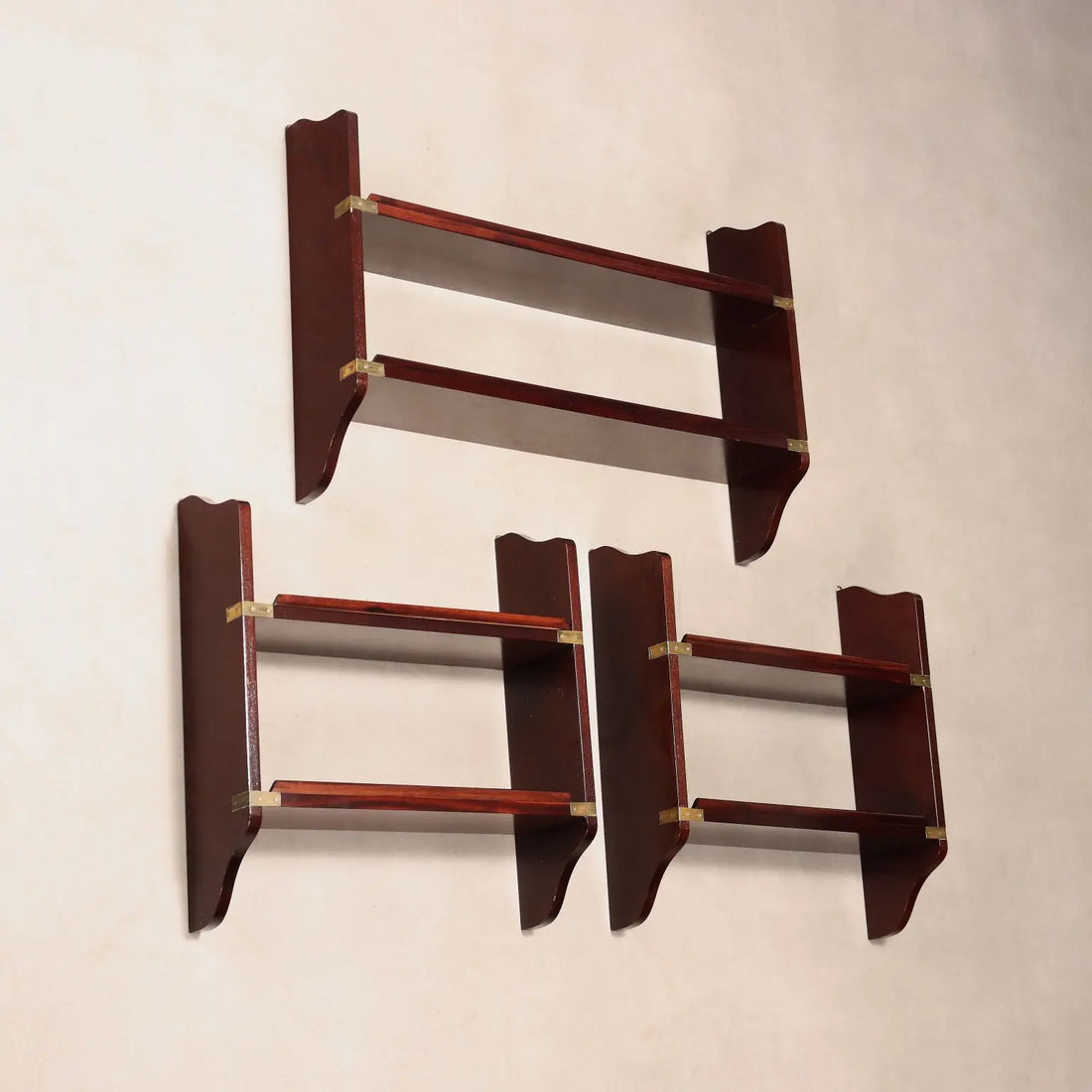 Antique Shelves Navy Style Mahogany Veneer Italy XX Century - Italy, XX Century | Antiques | Other Furniture