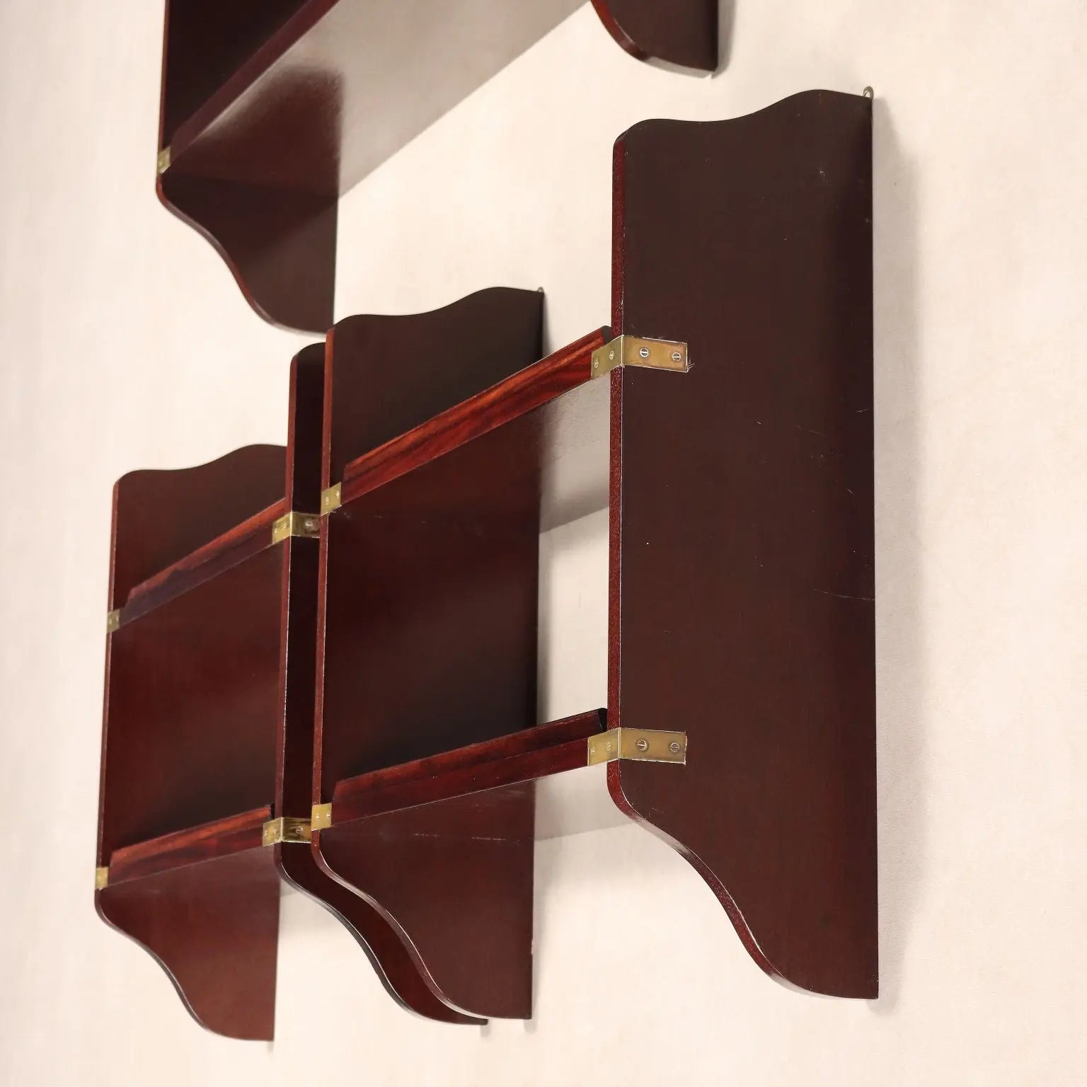 Group of Three Nautical Style Shelves - 20th Century