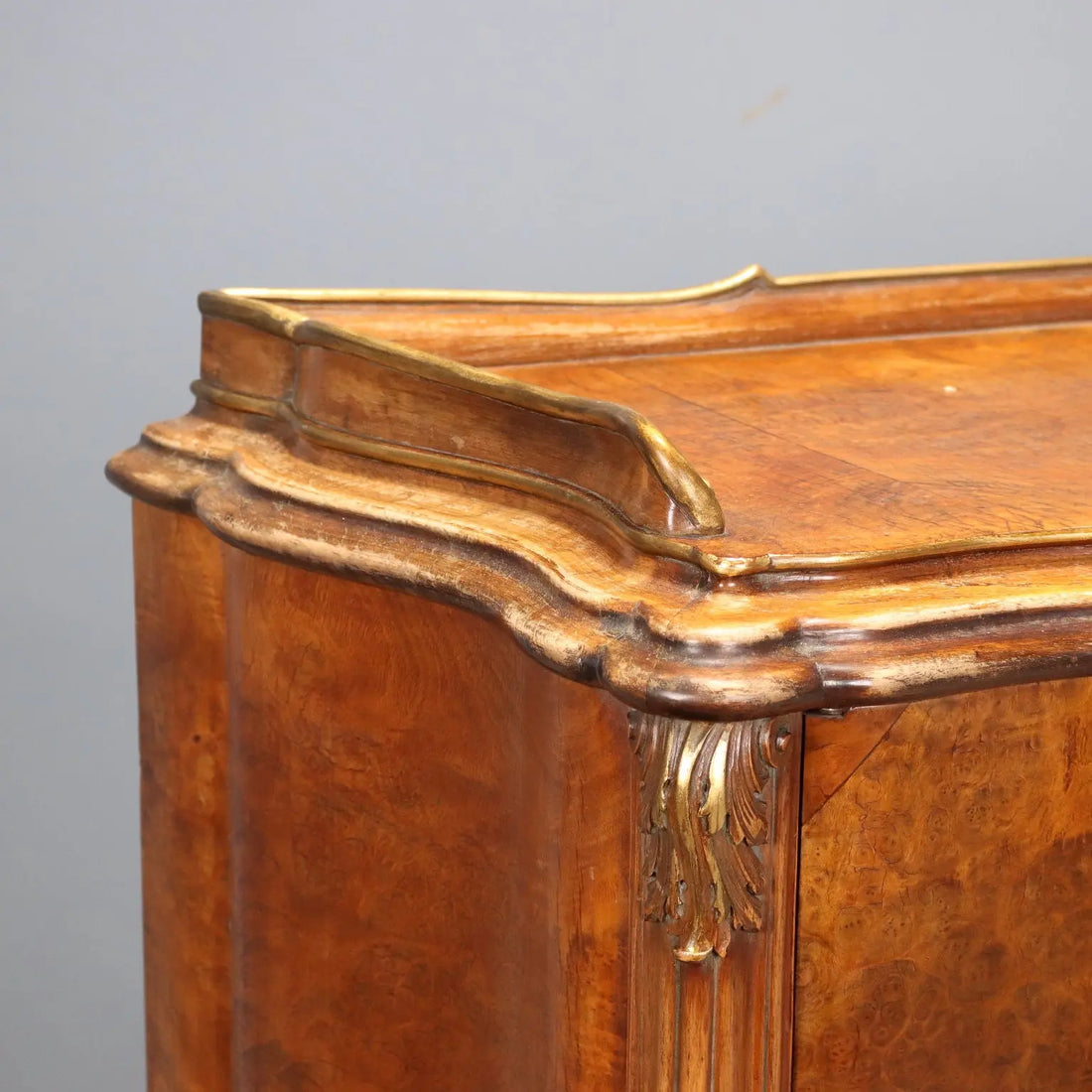 Antique Cupboard Chippendale Style Walnut Italy XX Century - Italy, Early XX Century | Antiques | Bookcases & Showcases