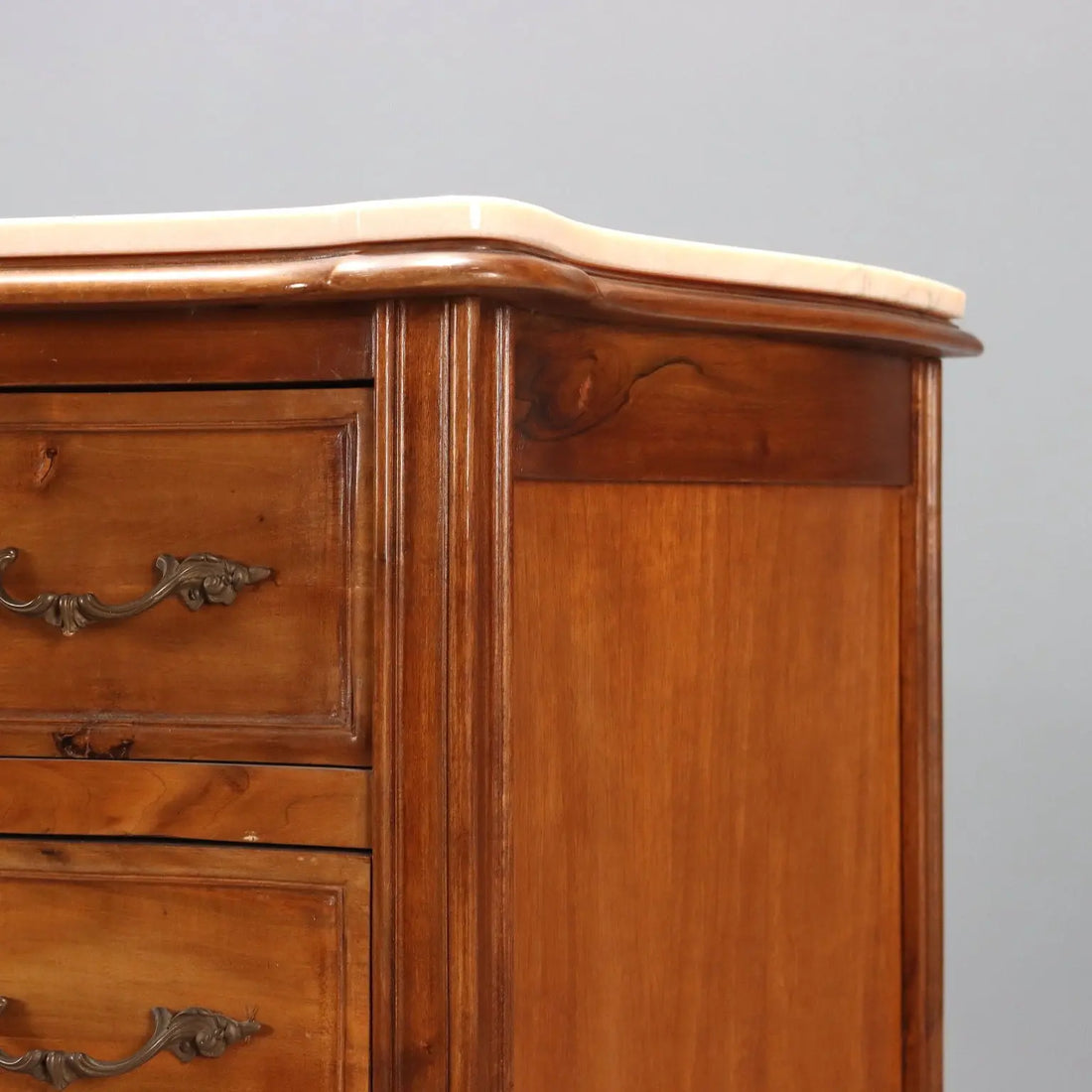 Antique Chest of Drawers Baroque Style Walnut 3 Drawers XX Century - Italy, XX Century | Antiques | Chest of Drawers & Commodes