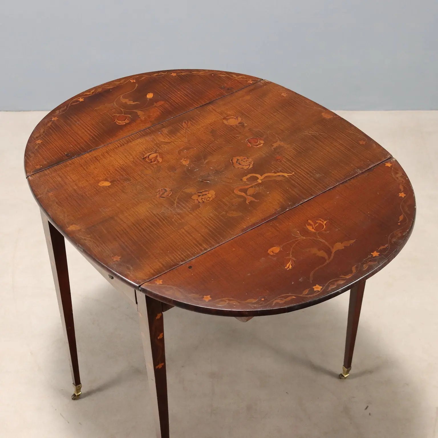 Small Antique Table Mahogany Inlays United Kingdom XIX Century - England, Late XIX Century | Antiques | Side & Coffee Tables