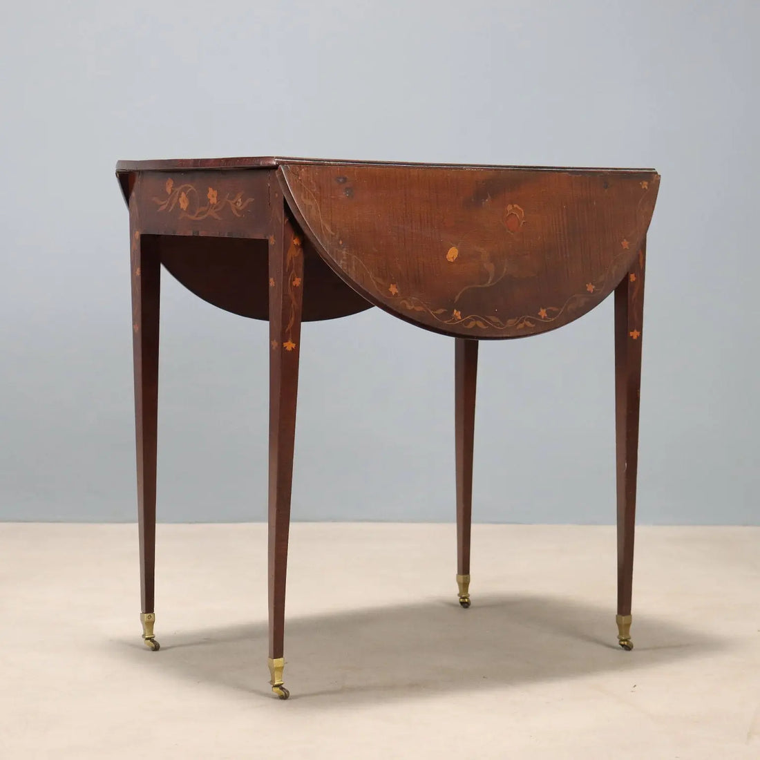 Small Antique Table Mahogany Inlays United Kingdom XIX Century - England, Late XIX Century | Antiques | Side & Coffee Tables