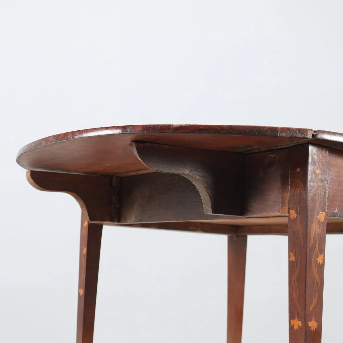 Small Antique Table Mahogany Inlays United Kingdom XIX Century - England, Late XIX Century | Antiques | Side & Coffee Tables