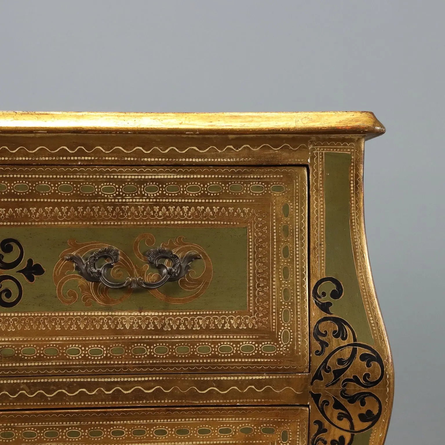 Antique Chest of Drawers Lacquered Painted Wood XX Century - Italy, XX Century | Antiques | Chest of Drawers & Commodes
