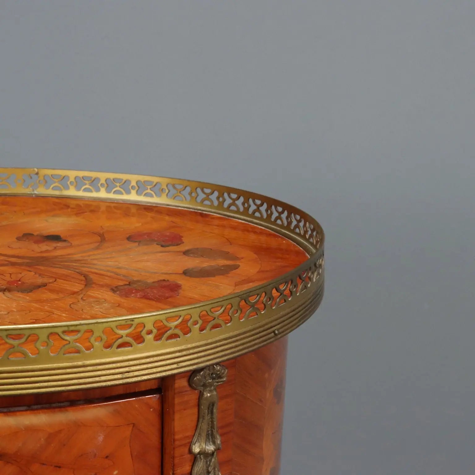 Antique Bedside Tables Napoleon III Style Bois de Rose XX Century