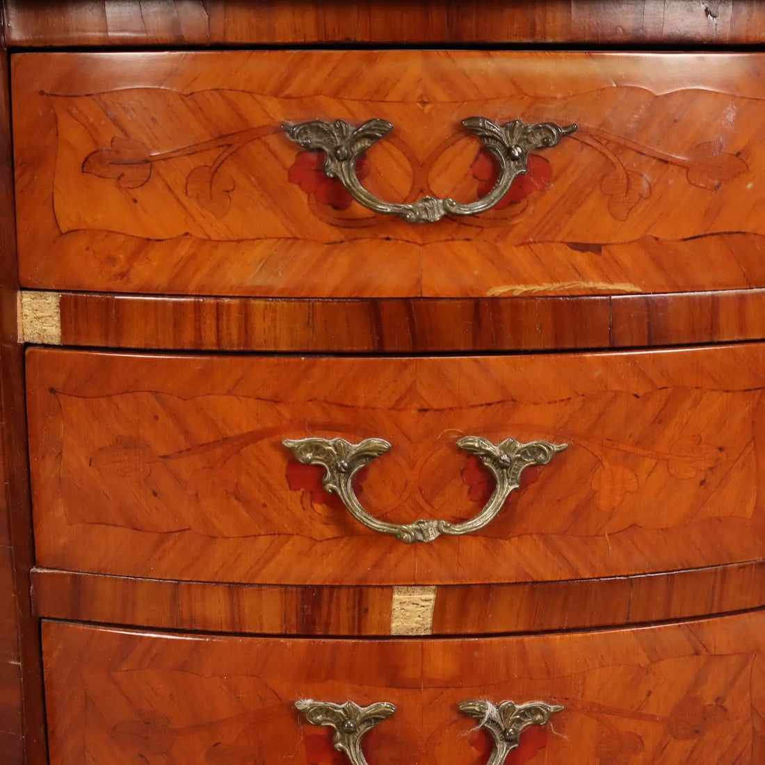 Antique Bedside Tables Napoleon III Style Bois de Rose XX Century