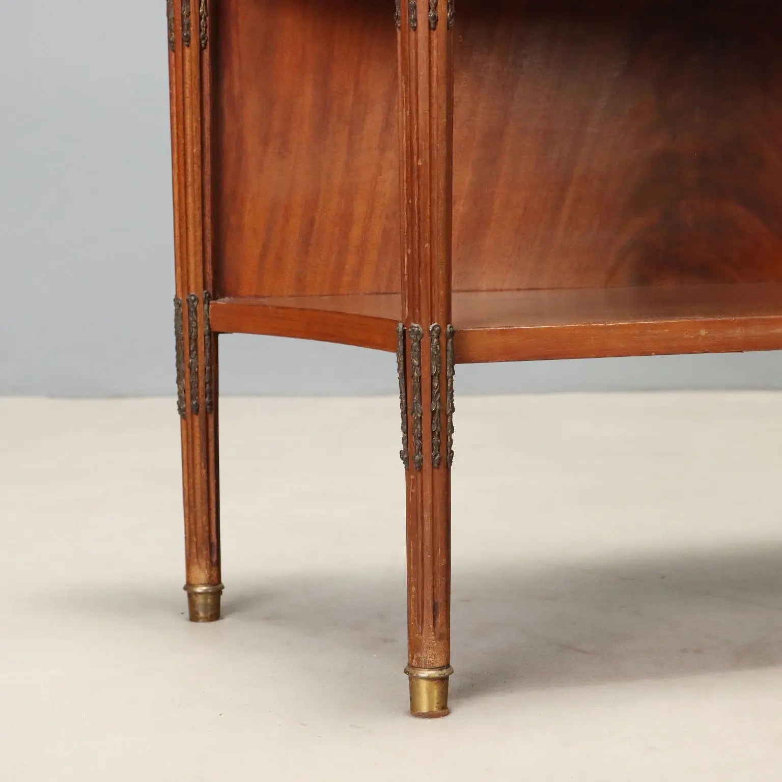 Neoclassical Mahogany and Marble Console, Early 20th Century