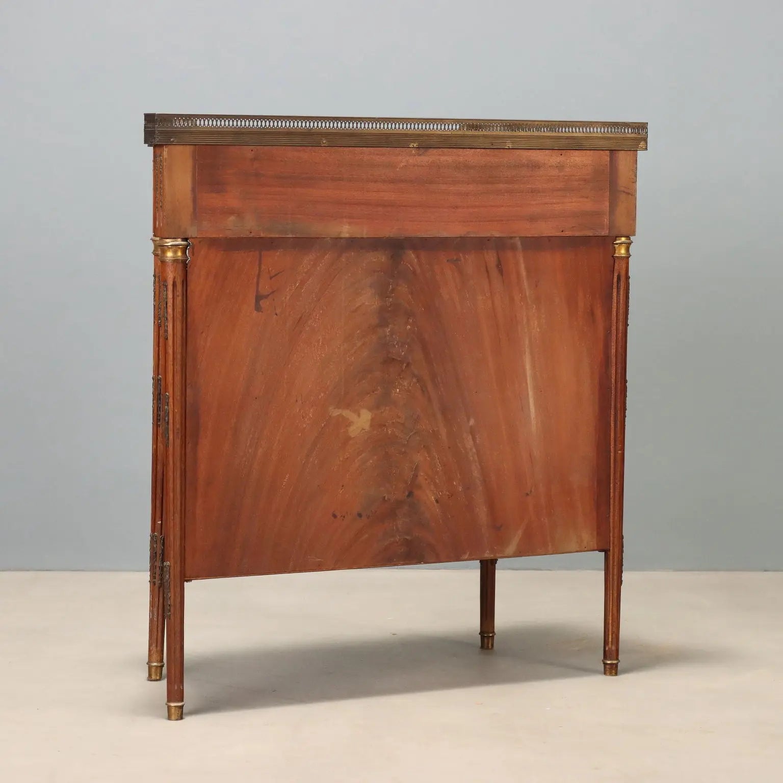 Neoclassical Mahogany and Marble Console, Early 20th Century