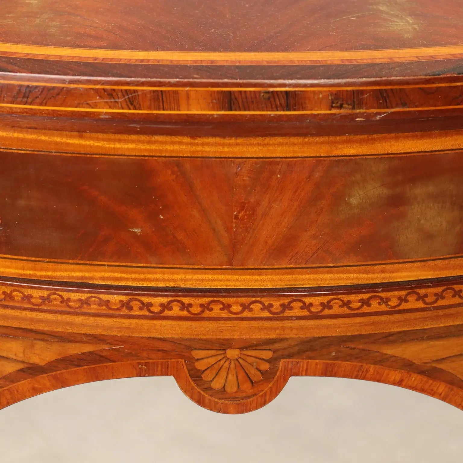 Victorian Mahogany Sideboard with Inlays, 20th Century