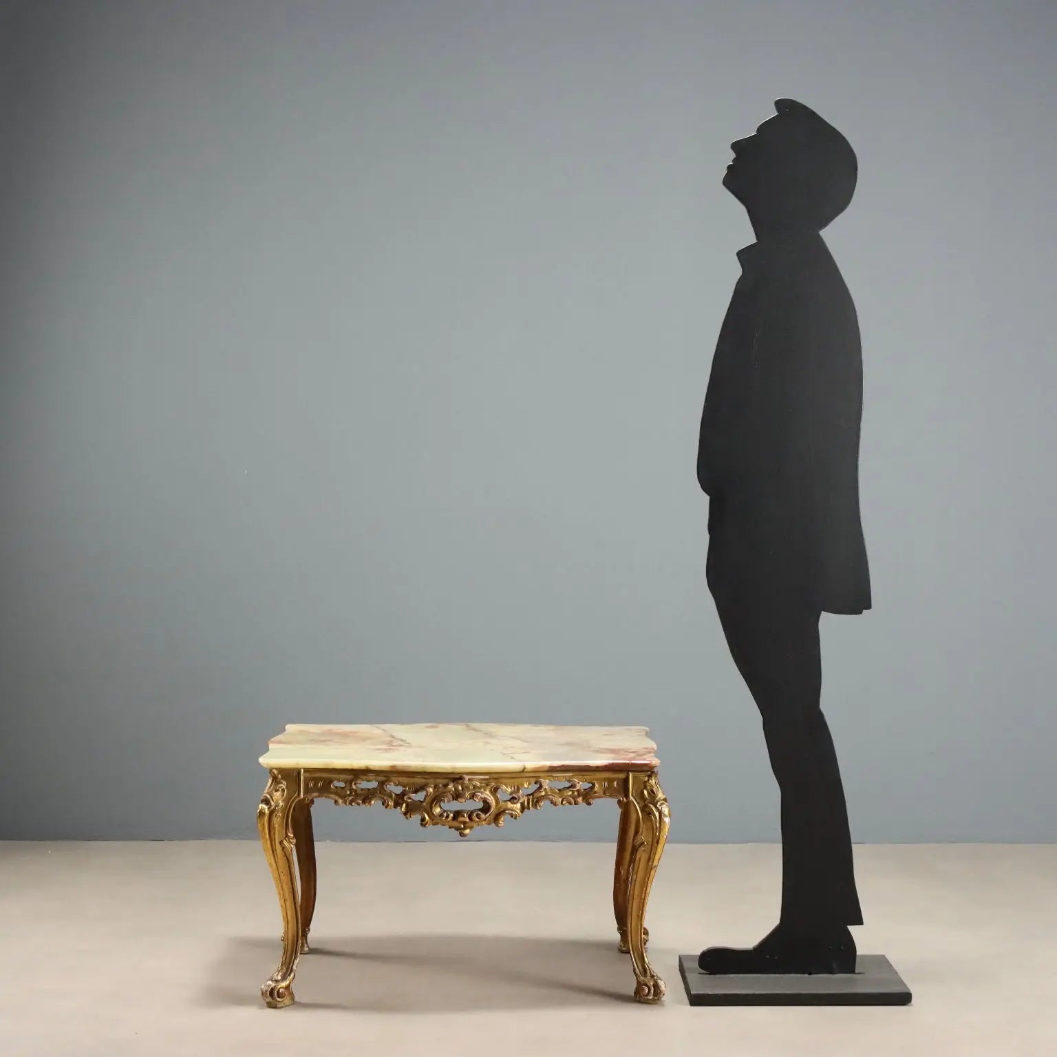 Barocchetto Table with Alabaster Top