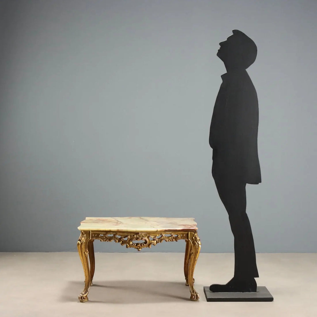 Barocchetto Table with Alabaster Top