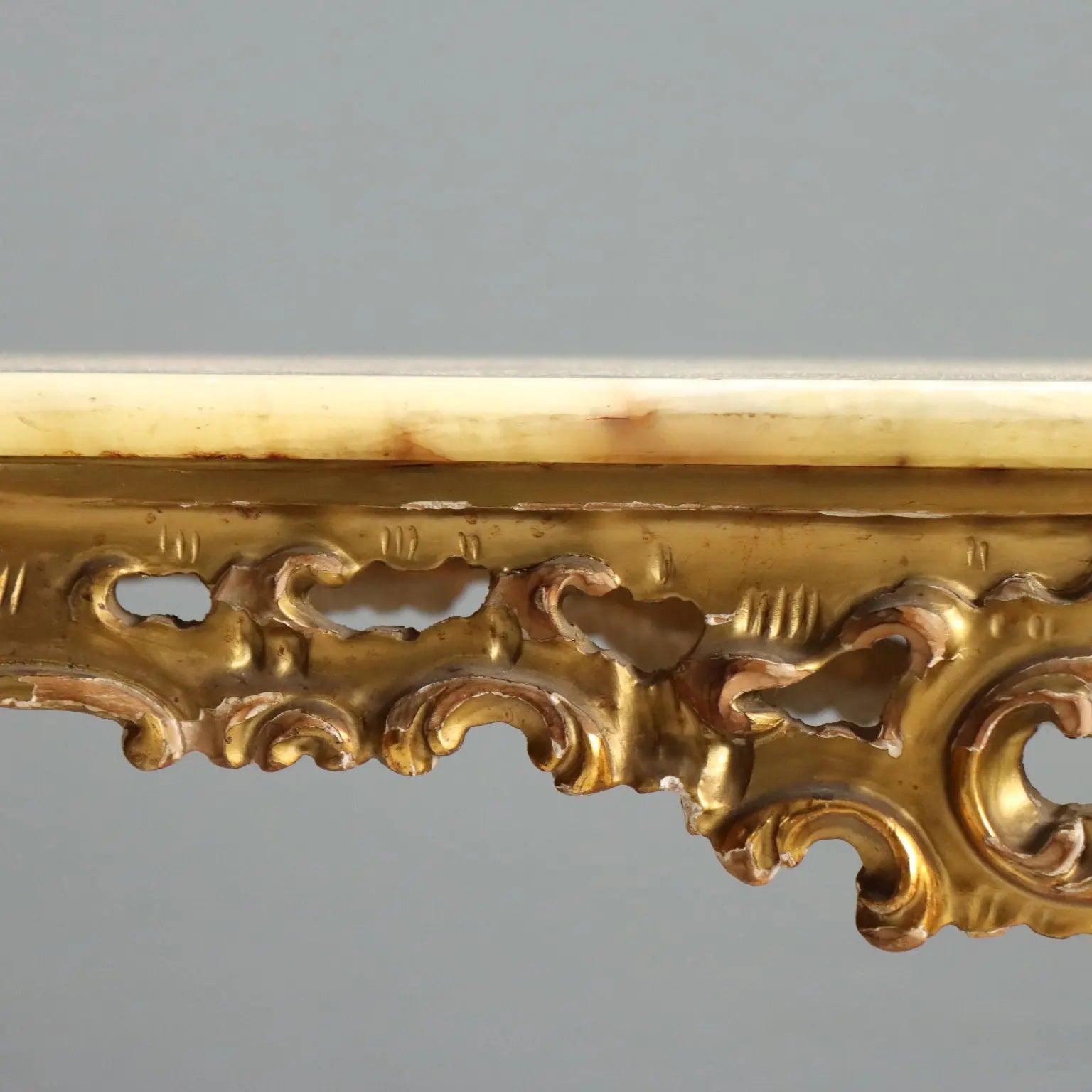 Barocchetto Table with Alabaster Top