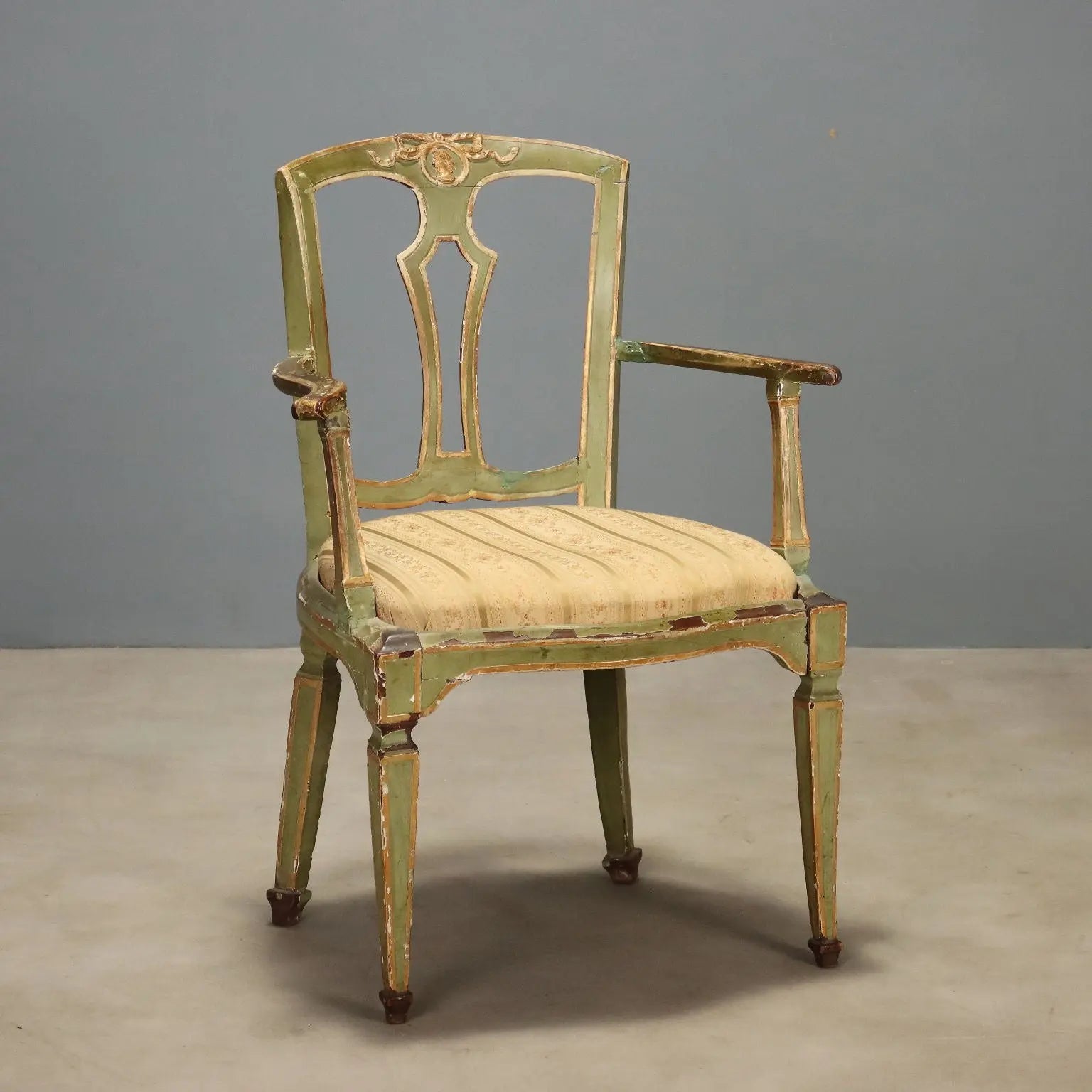 18th Century Venetian Neoclassical Armchair