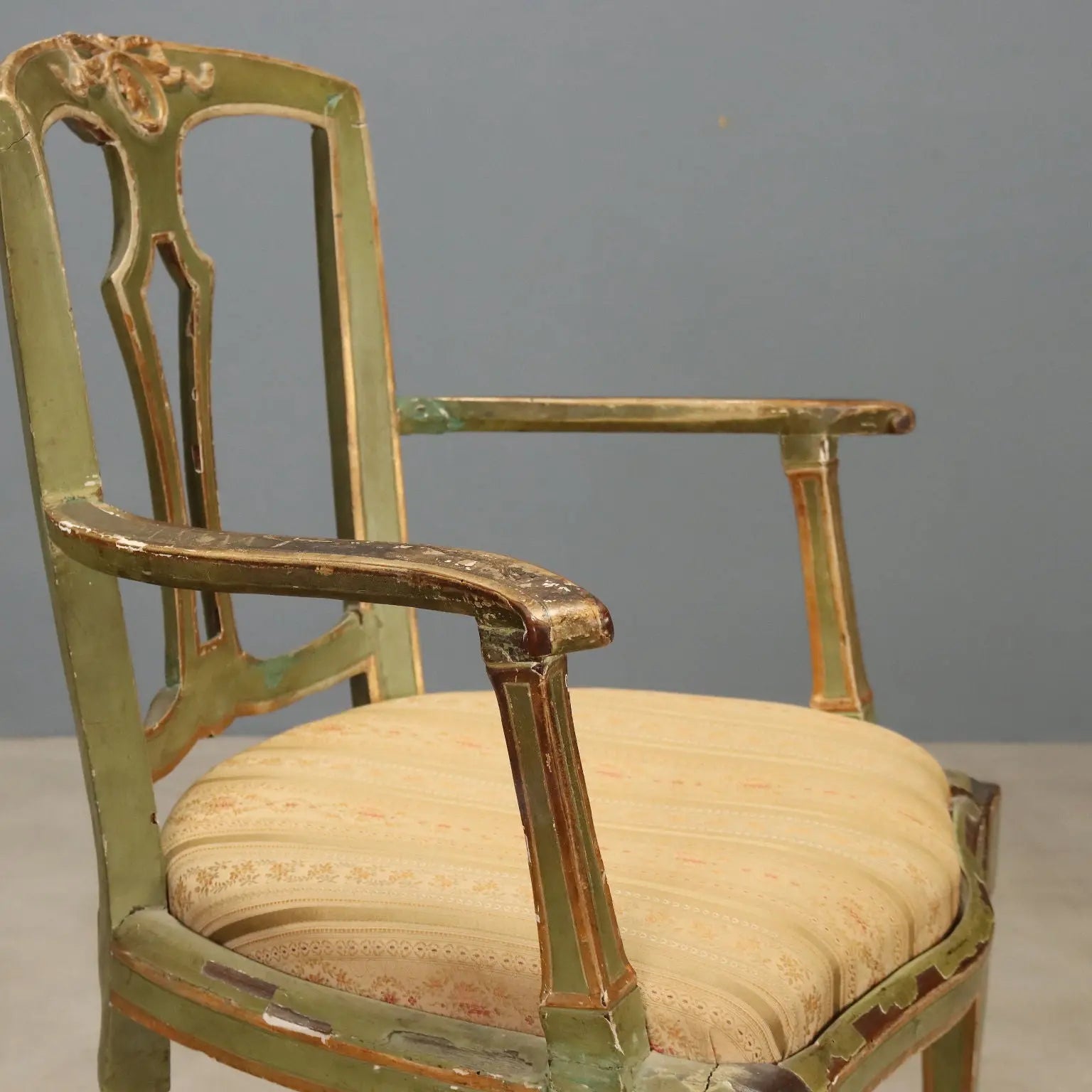 18th Century Venetian Neoclassical Armchair