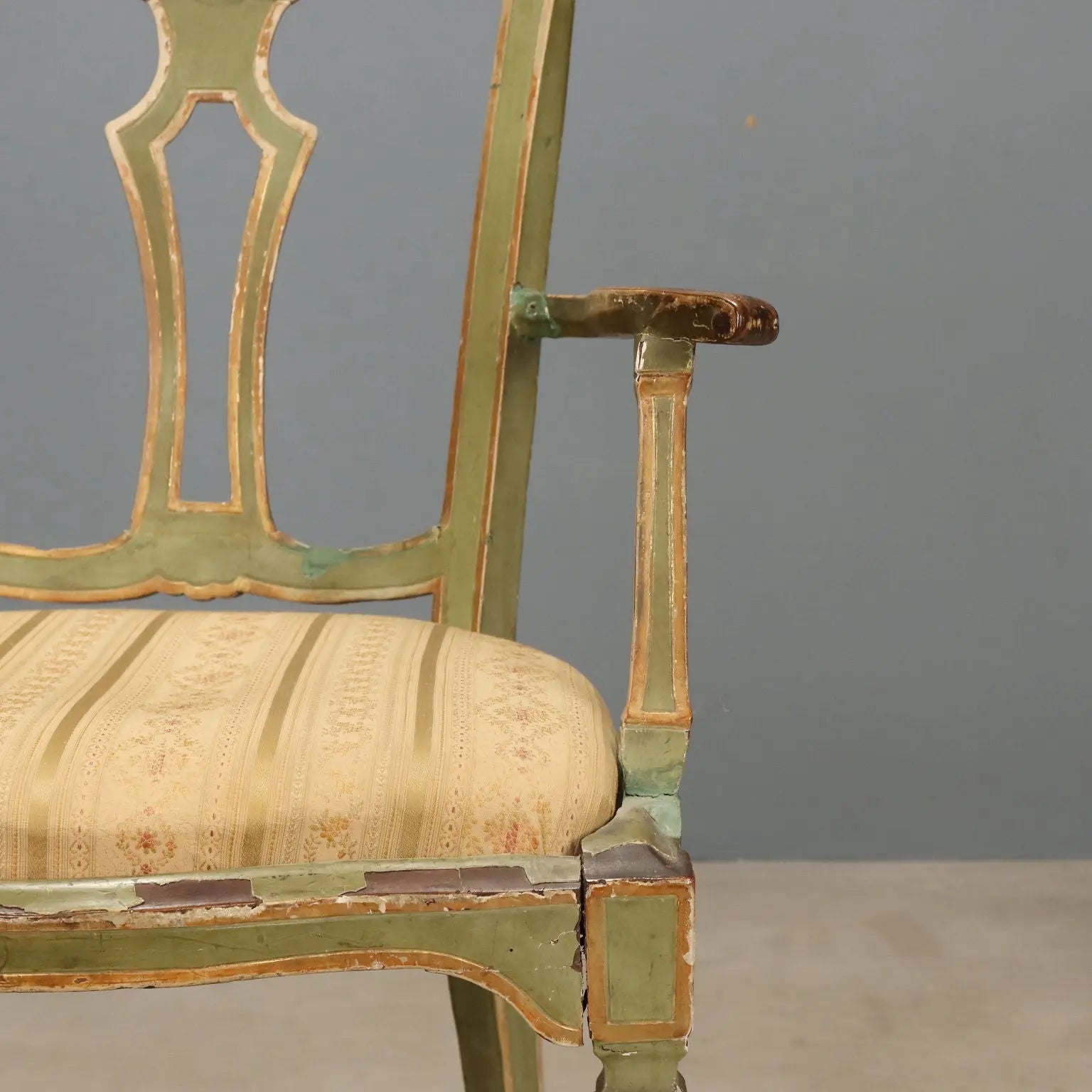 18th Century Venetian Neoclassical Armchair