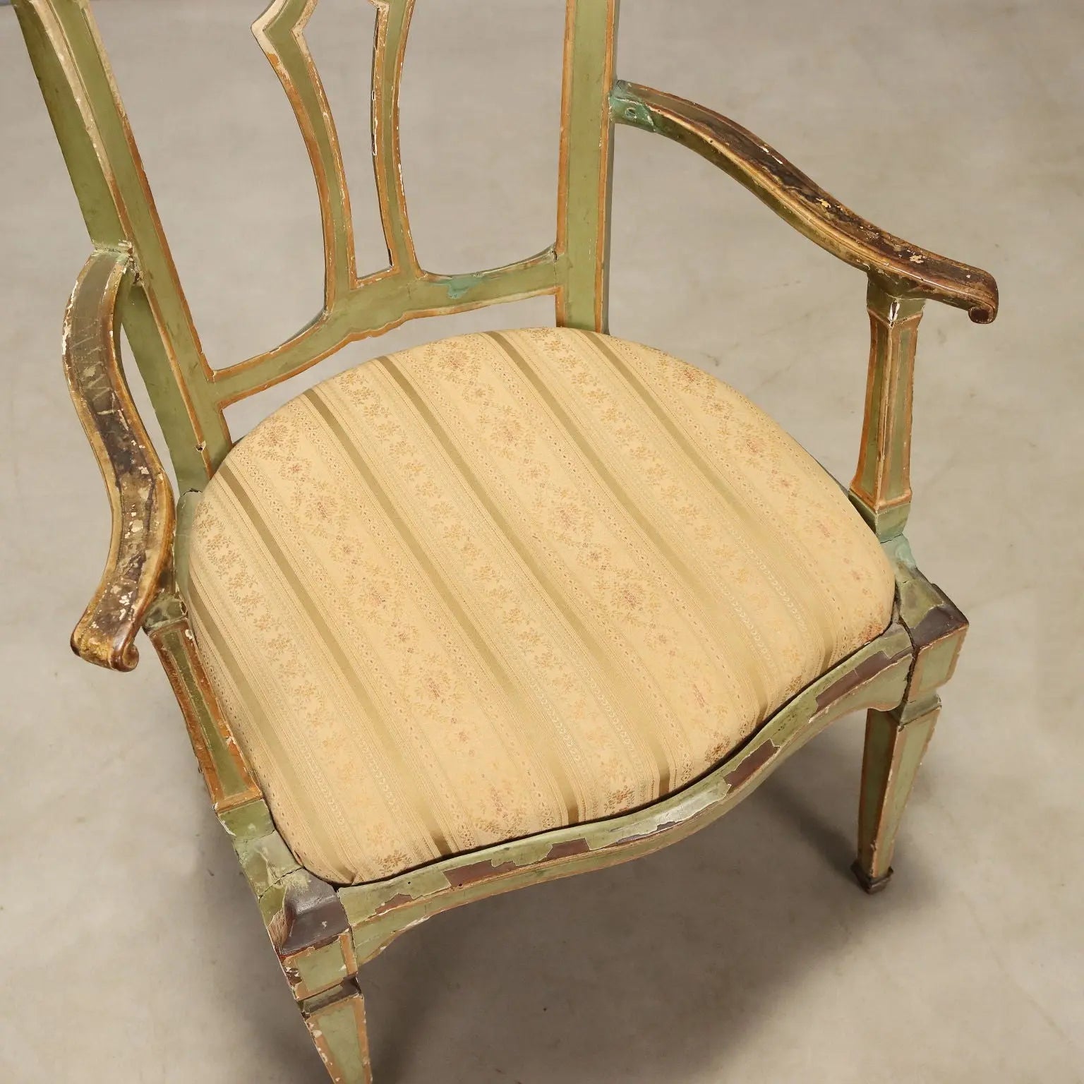 18th Century Venetian Neoclassical Armchair