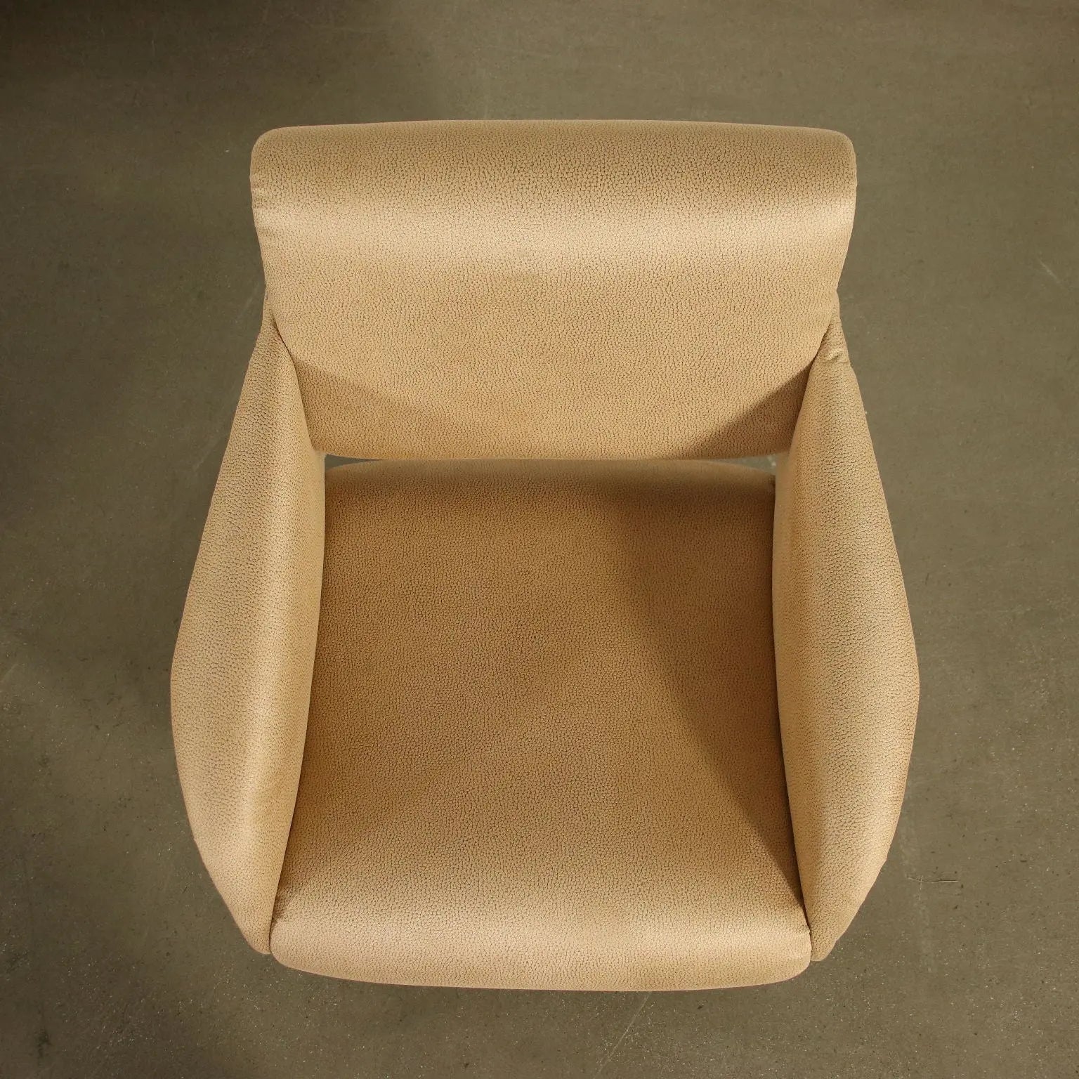 Pair Of Armchairs Foam Leatherette Italy 1950s 1960s | Antiques | Seating
