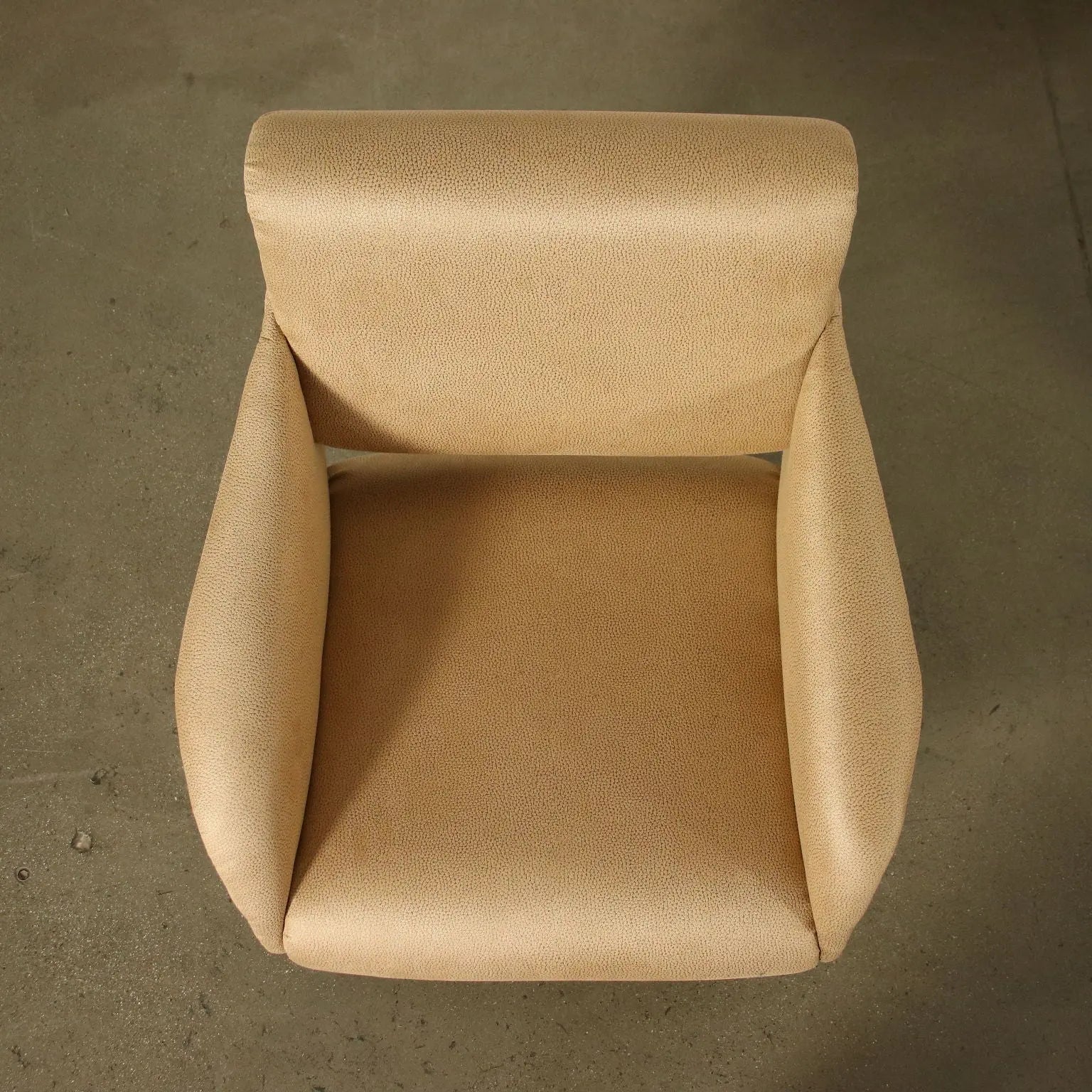 Pair Of Armchairs Foam Leatherette Italy 1950s 1960s | Antiques | Seating