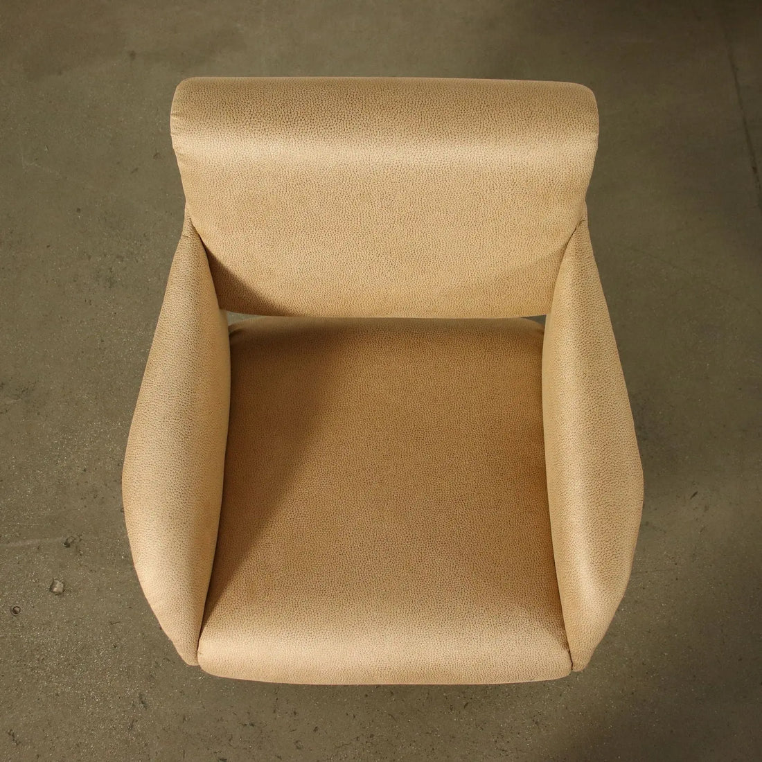Pair Of Armchairs Foam Leatherette Italy 1950s 1960s | Antiques | Seating