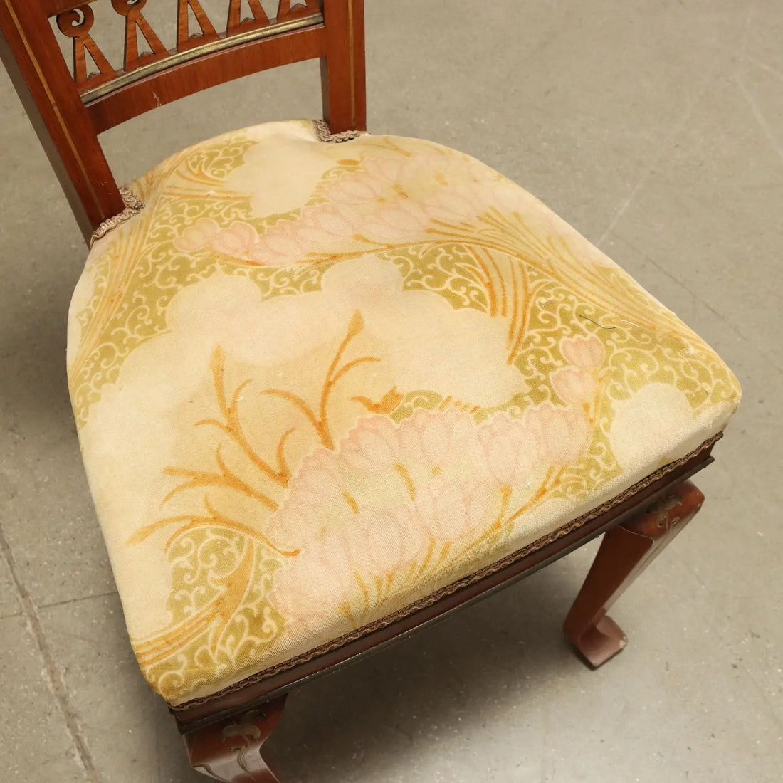 Group of Chairs and Armchairs Art Nouveau Italy XIX Century - Pair of Armchairs and Four Chairs | Antiques | Seating