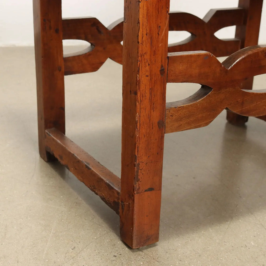 Set of 3 Armchairs and a Chair in Walnut, Italy 1800