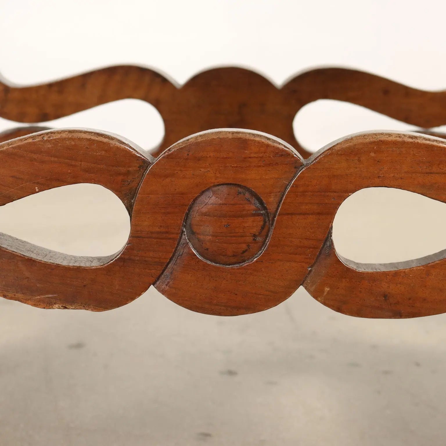 Set of 3 Armchairs and a Chair in Walnut, Italy 1800