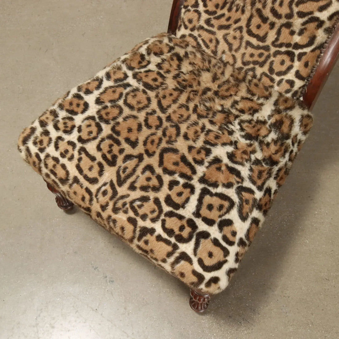 Pair of Animal Print Armchairs - Italy, Late 19th Century