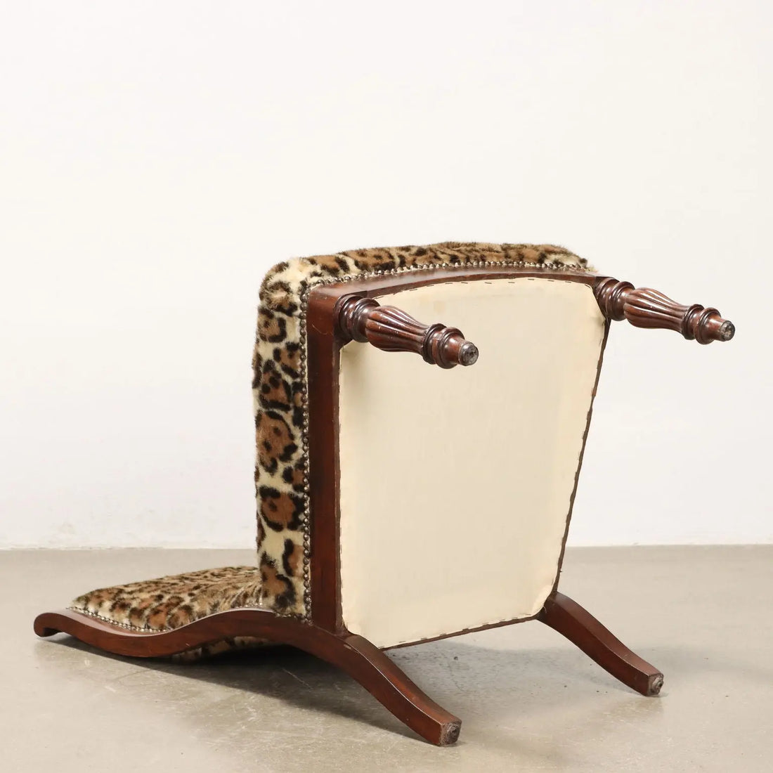 Pair of Animal Print Armchairs - Italy, Late 19th Century