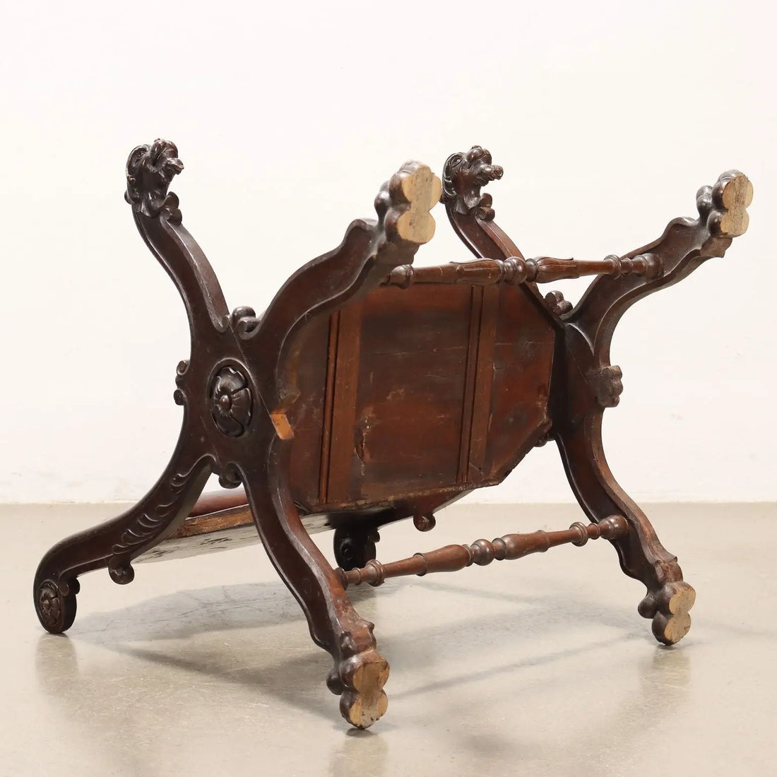 Neo-Renaissance Seating with Leather Details