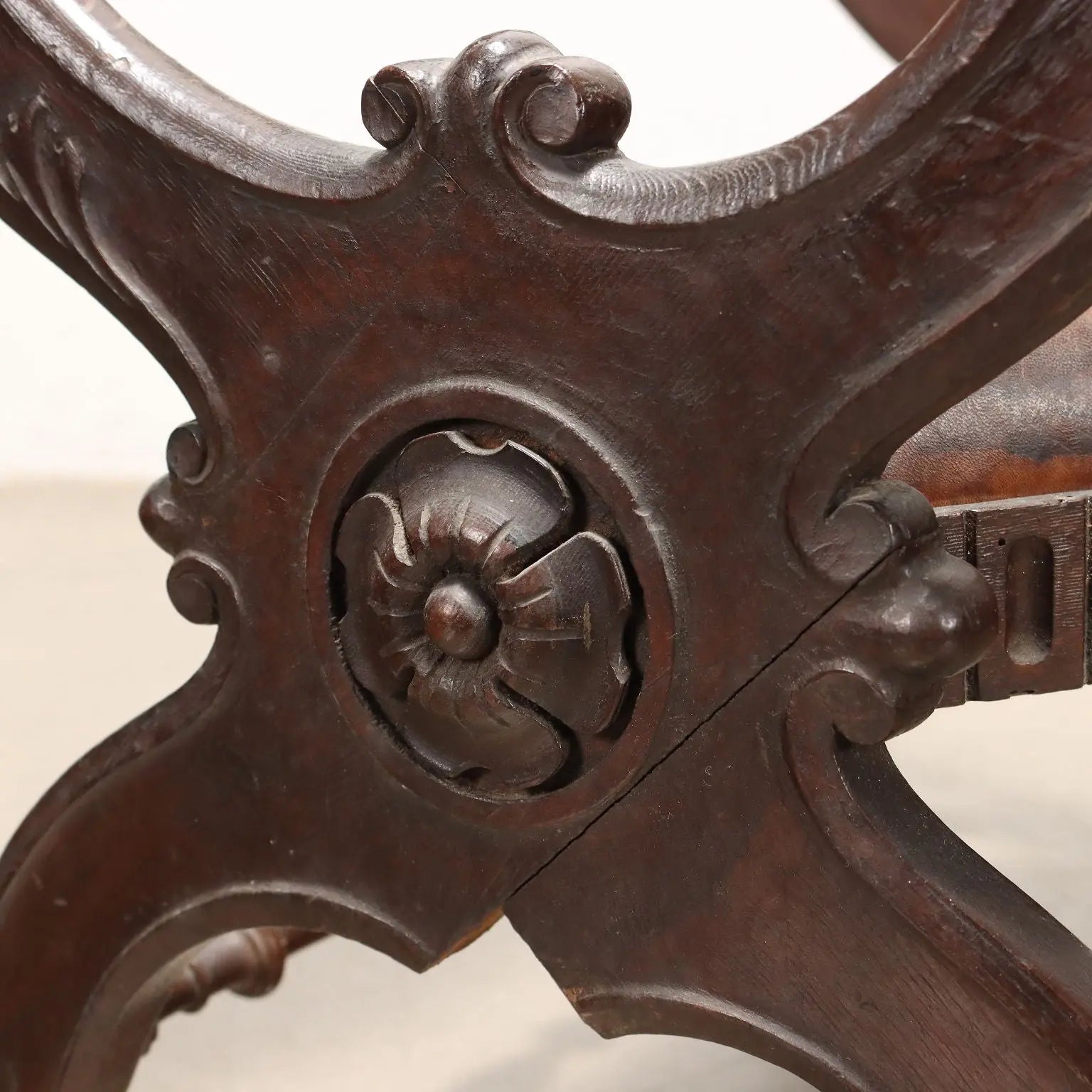 Neo-Renaissance Seating with Leather Details