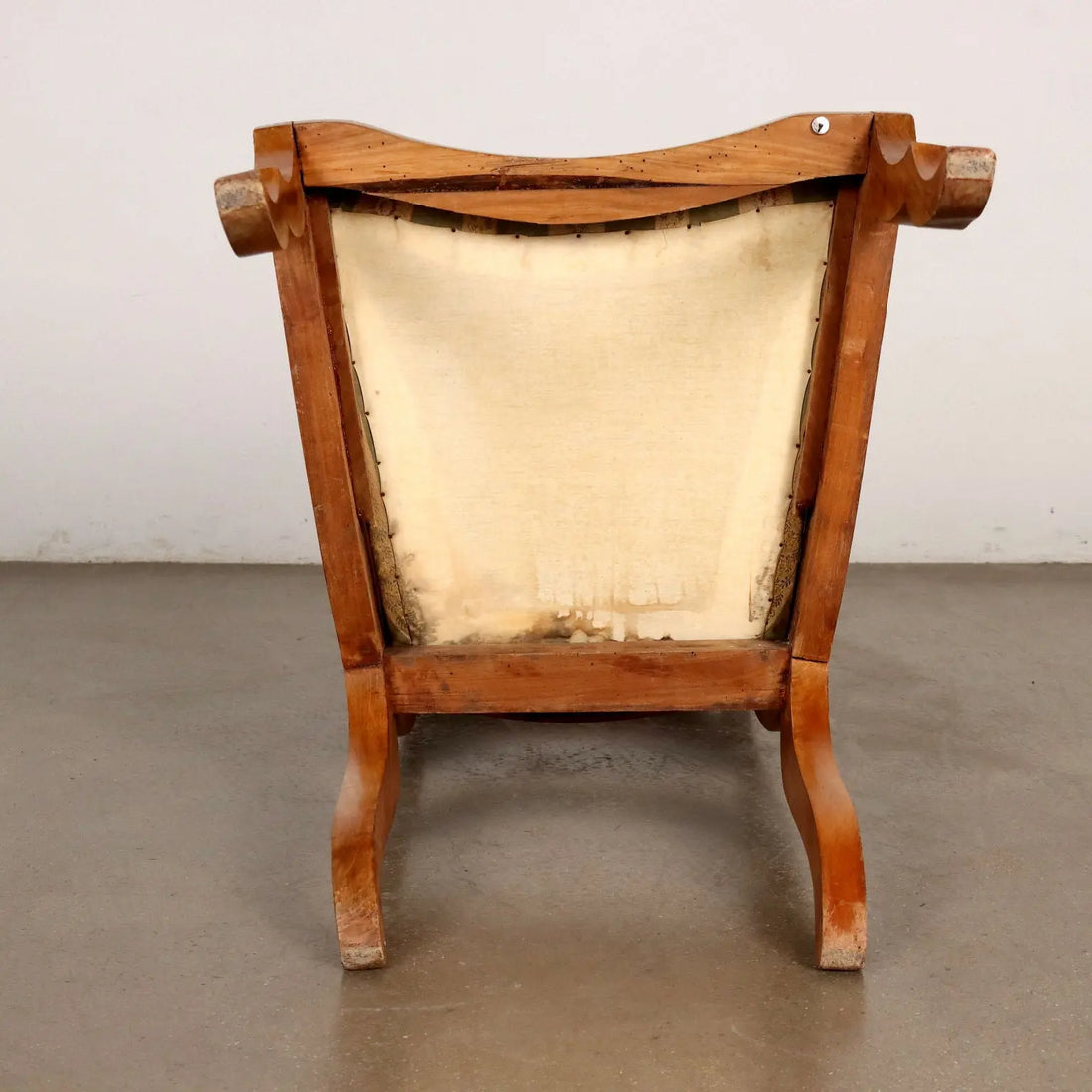 Antique Louis Philippe Armchair Cherrywood Italy XIX Century - Italy, Mid XIX Century | Antiques | Seating