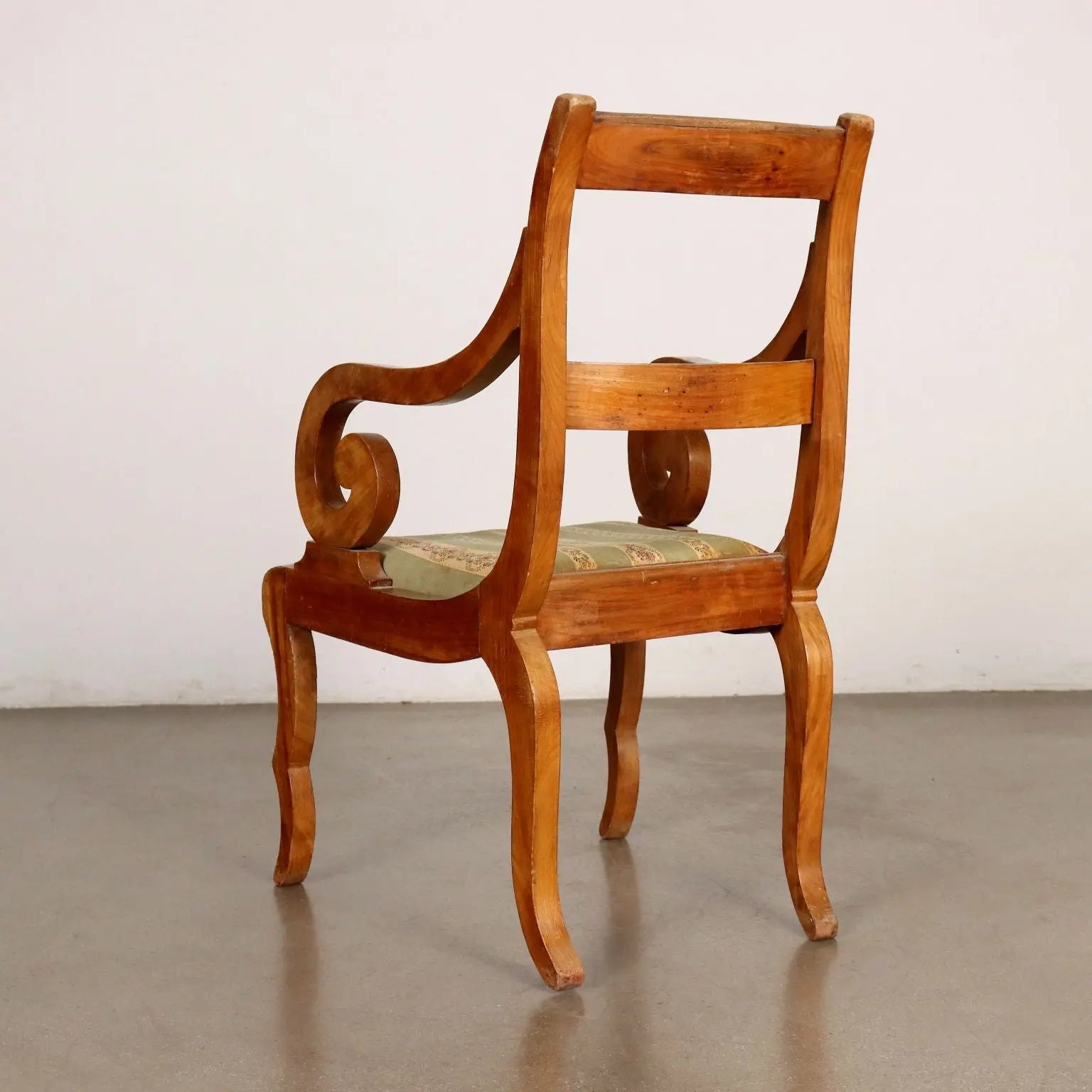 Antique Louis Philippe Armchair Cherrywood Italy XIX Century - Italy, Mid XIX Century | Antiques | Seating