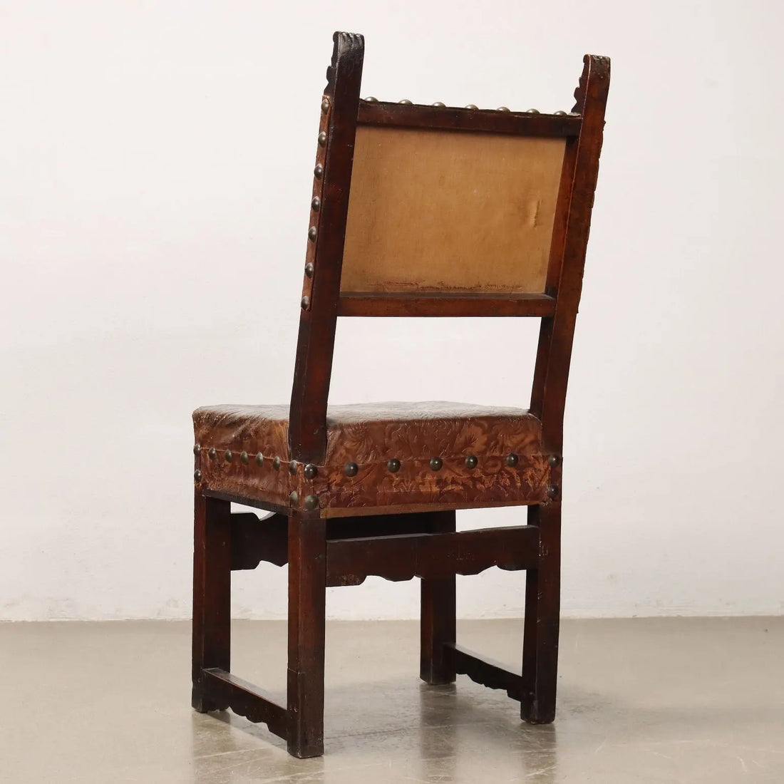 Antique Baroque Chair Carved Walnut Italy XVIII Century - Nothern Italy, Early XVIII Century | Antiques | Seating