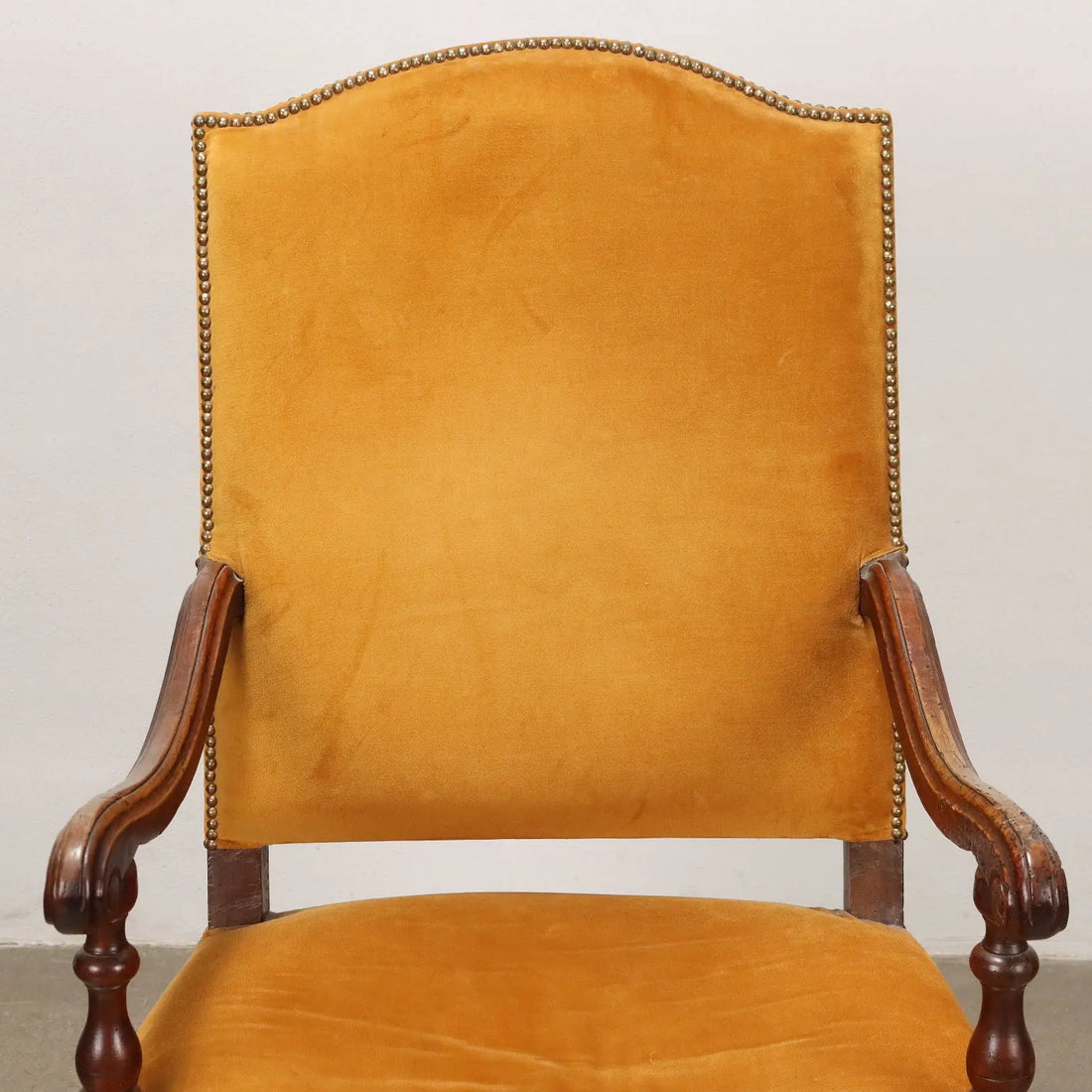 Antique Baroque Armchair Walnut Italy XVIII Century - Italy, Early XVIII Century | Antiques | Seating