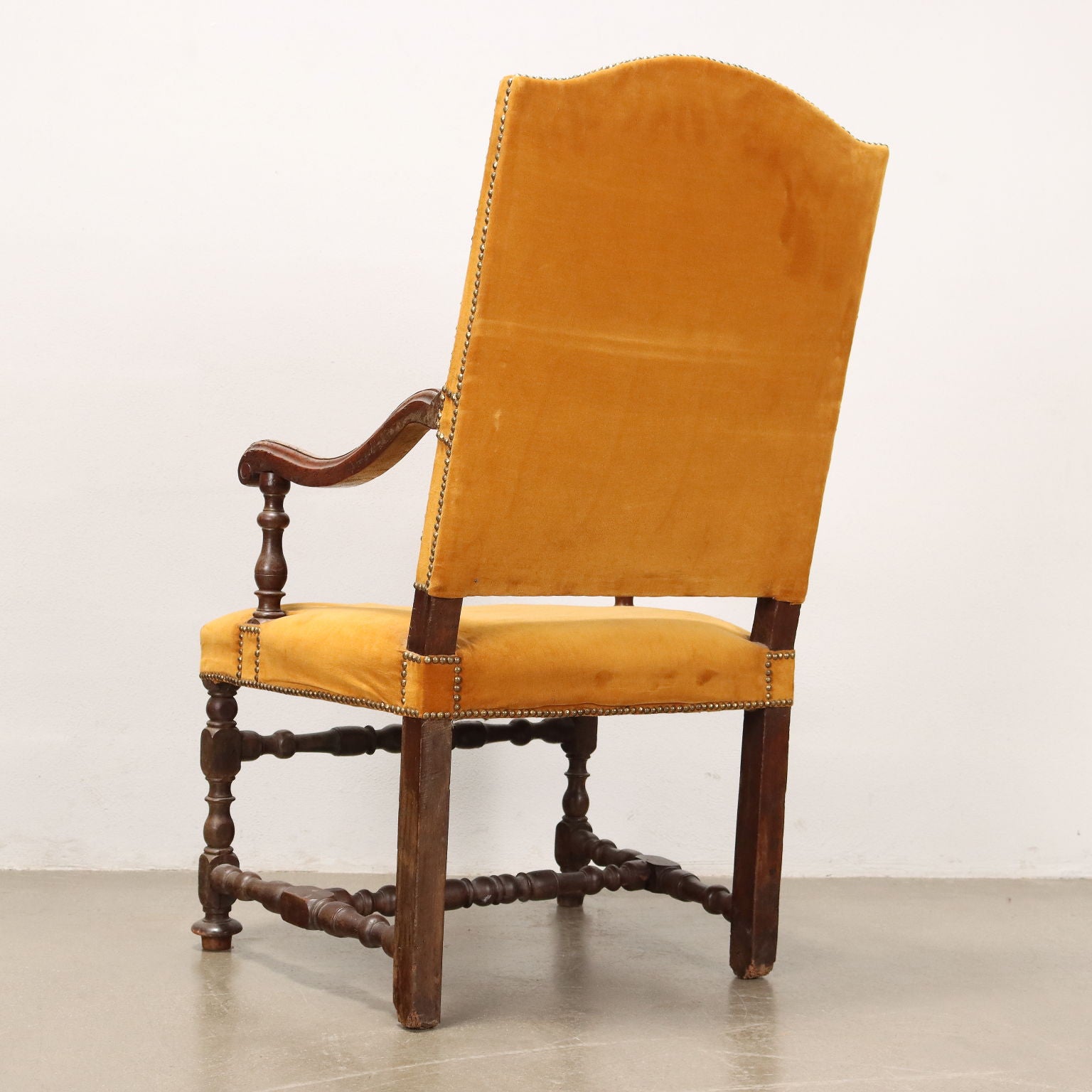 Antique Baroque Armchair Walnut Italy XVIII Century - Italy, Early XVIII Century | Antiques  Seating