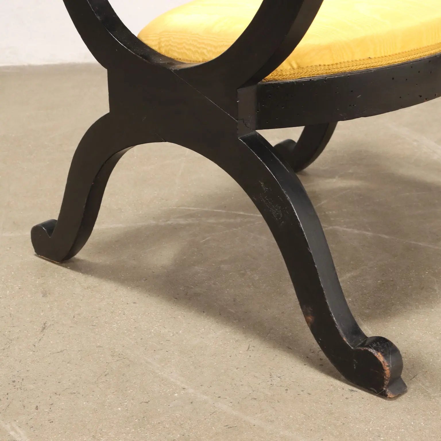 Antique Armchair Convertible in a Kneeler Wood XIX-XX Century - Italy, XIX-XX Century | Antiques | Seating