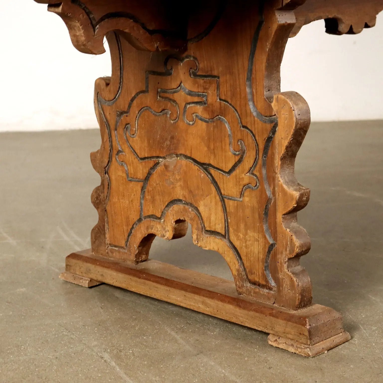 Antique Baroque Bench Walnut Italy XVIII Century - Italy, Early XVIII Century | Antiques | Seating