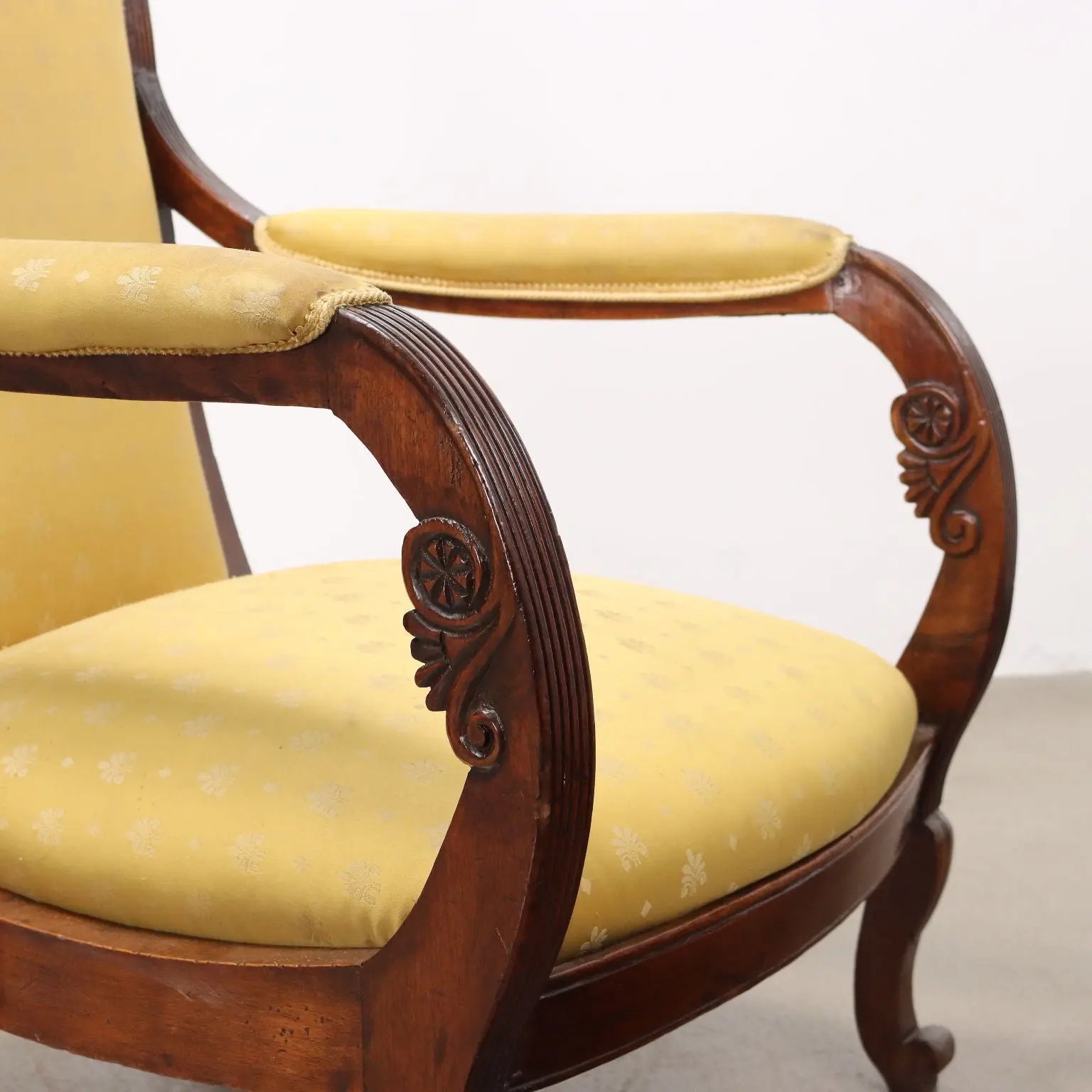 Antique Armchairs Louis Philippe Walnut Italy XIX Century - Italy, Late XIX Century | Antiques | Seating