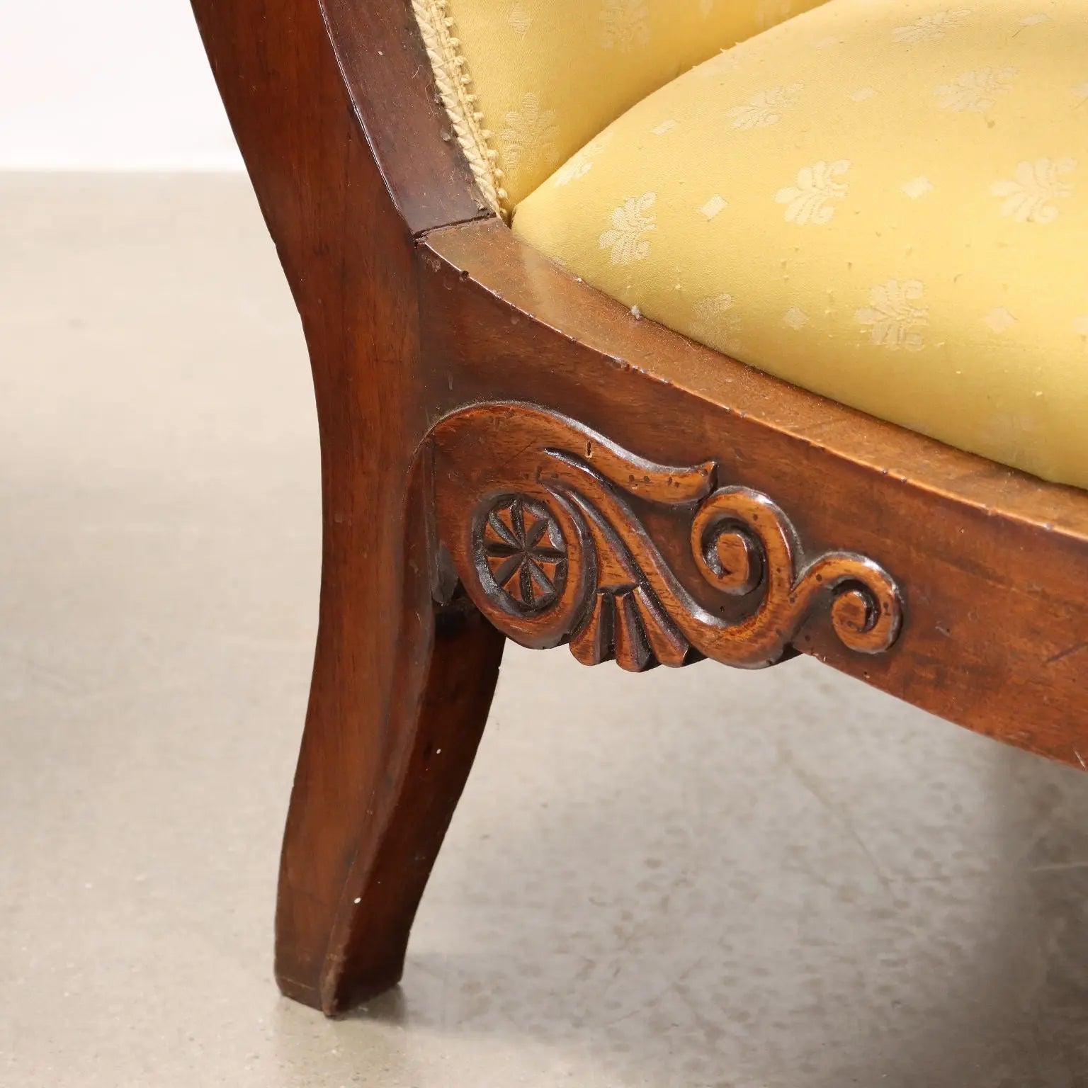 Antique Armchairs Louis Philippe Walnut Italy XIX Century - Italy, Late XIX Century | Antiques | Seating
